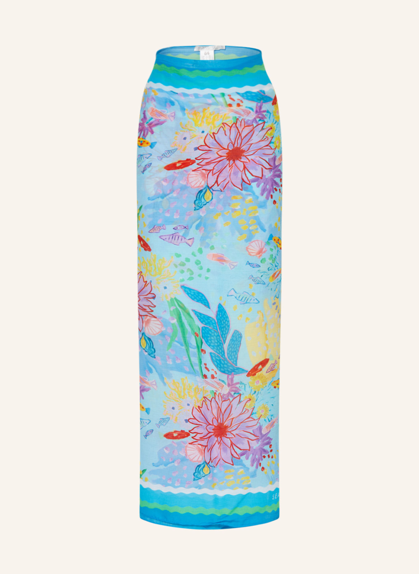 SEAFOLLY Sarong UNDER THE SEA, Color: BLUE/ PURPLE/ YELLOW (Image 1)