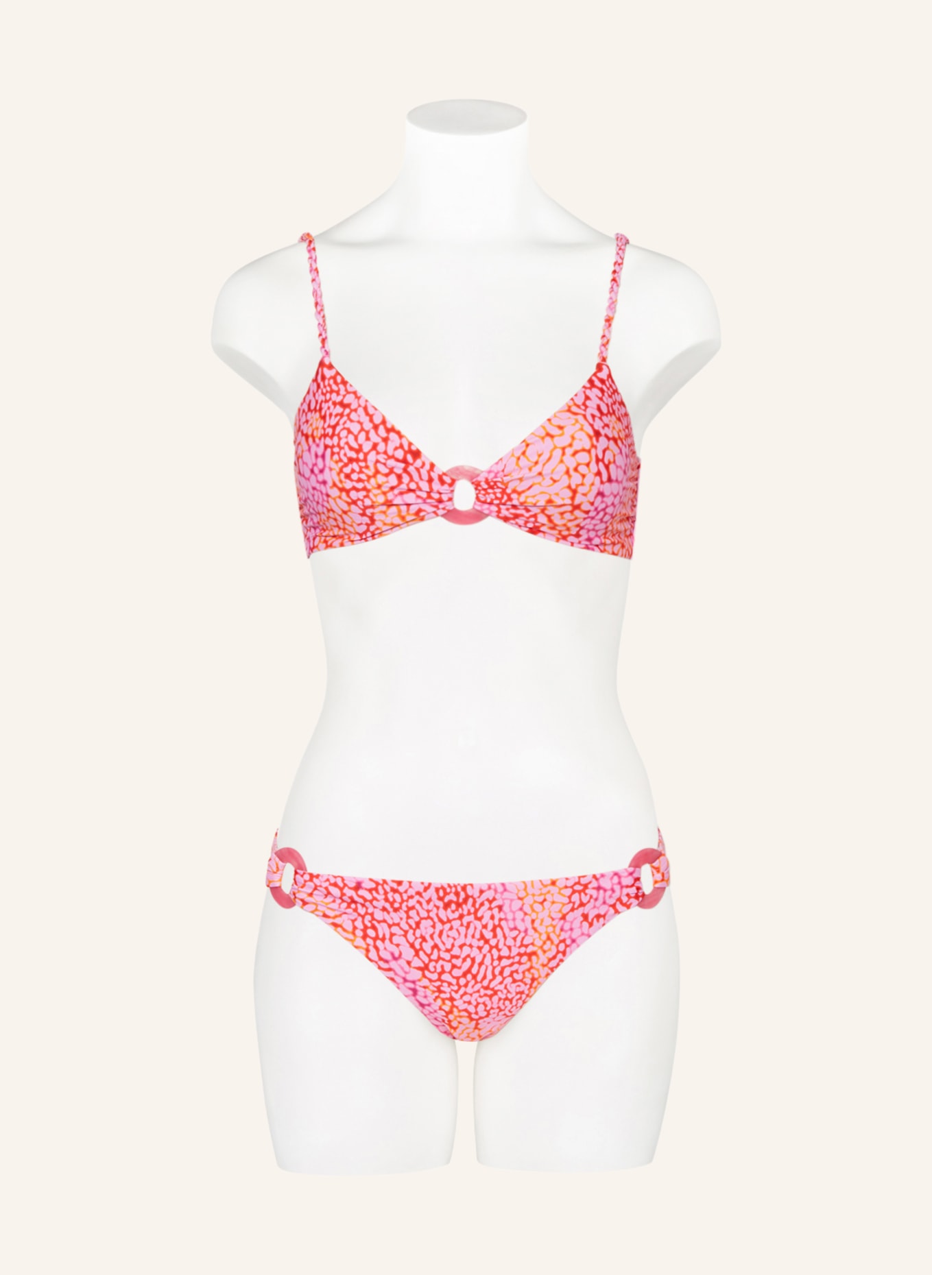 SEAFOLLY Basic-Bikini-Hose SEA SKIN, Farbe: FUCHSIA/ ROSA/ ORANGE (Bild 2)