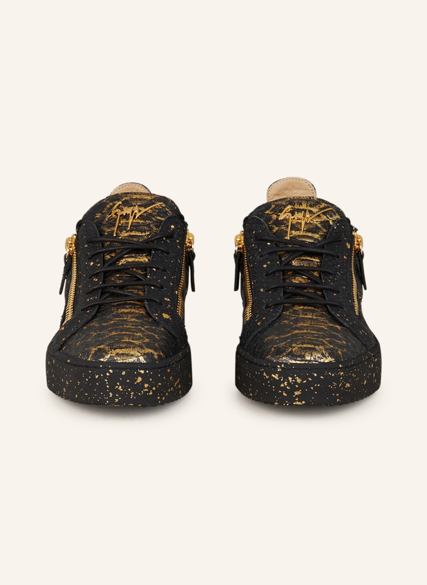GIUSEPPE ZANOTTI DESIGN Sneaker FRANKIE, Farbe: SCHWARZ/ GOLD (Bild 3)