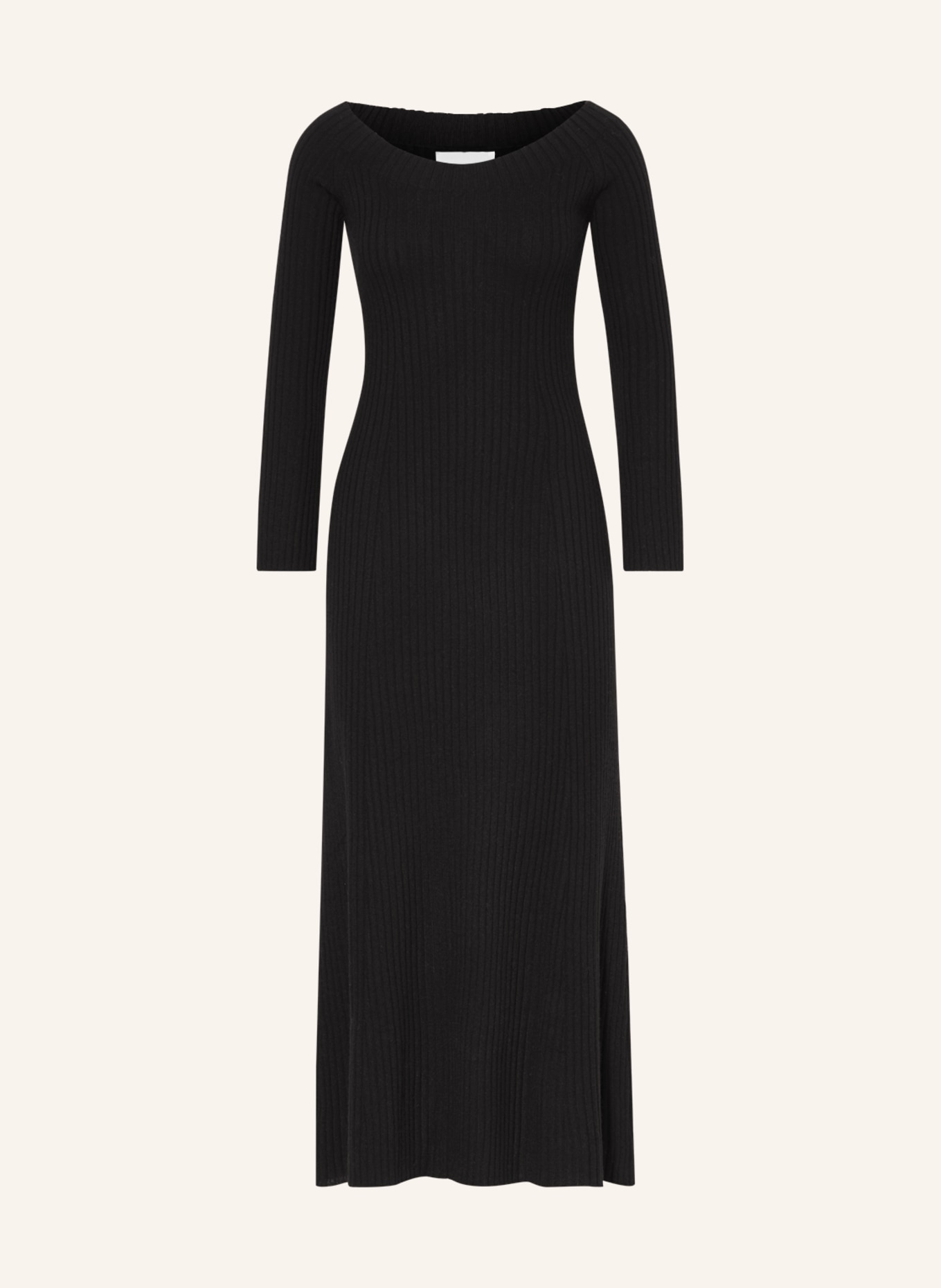 LISA YANG Knit dress MARVIN in cashmere, Color: BLACK (Image 1)