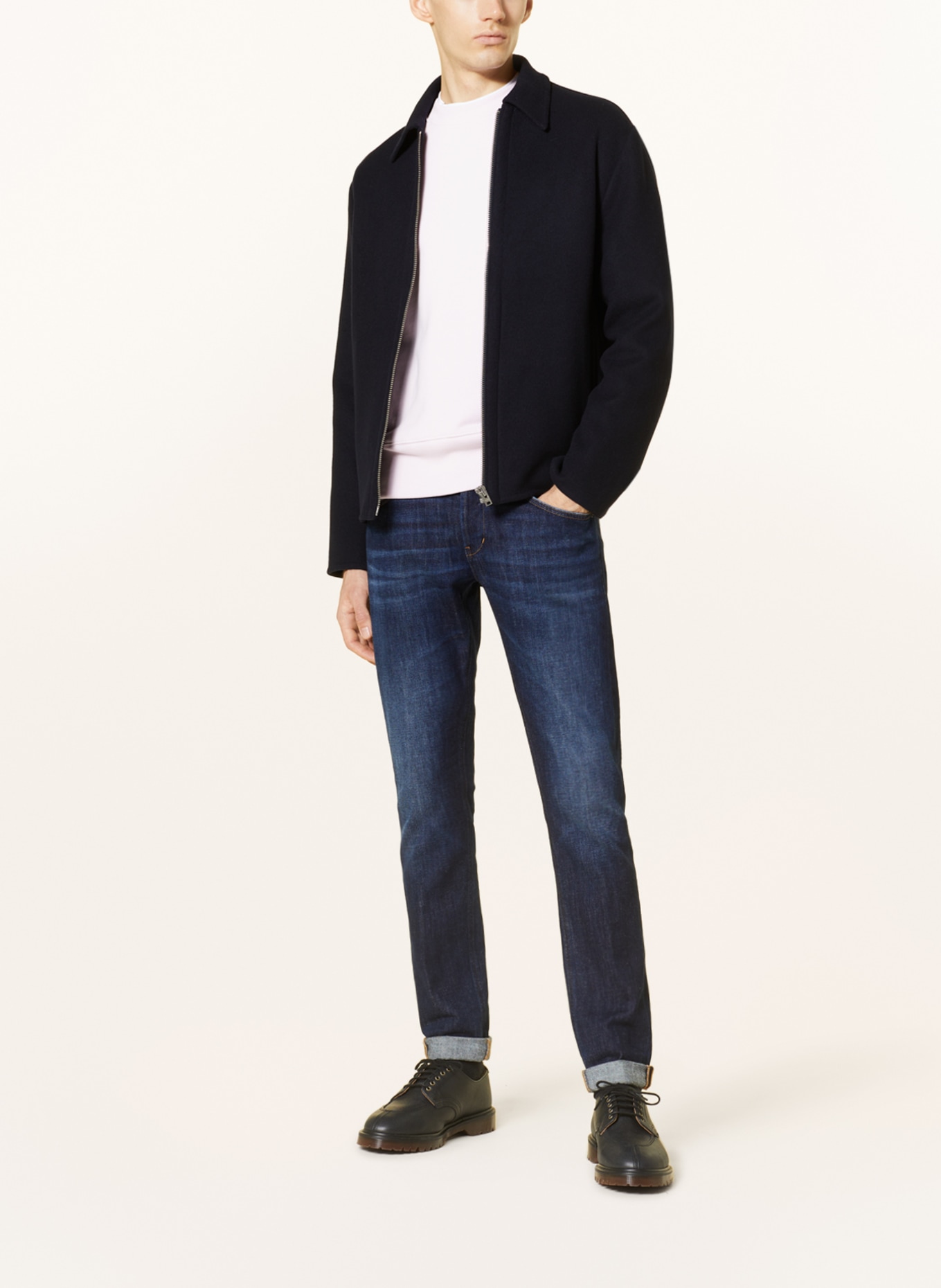 Dondup Jeans RITCHIE skinny fit, Color: 800 Dark Blue (Image 2)