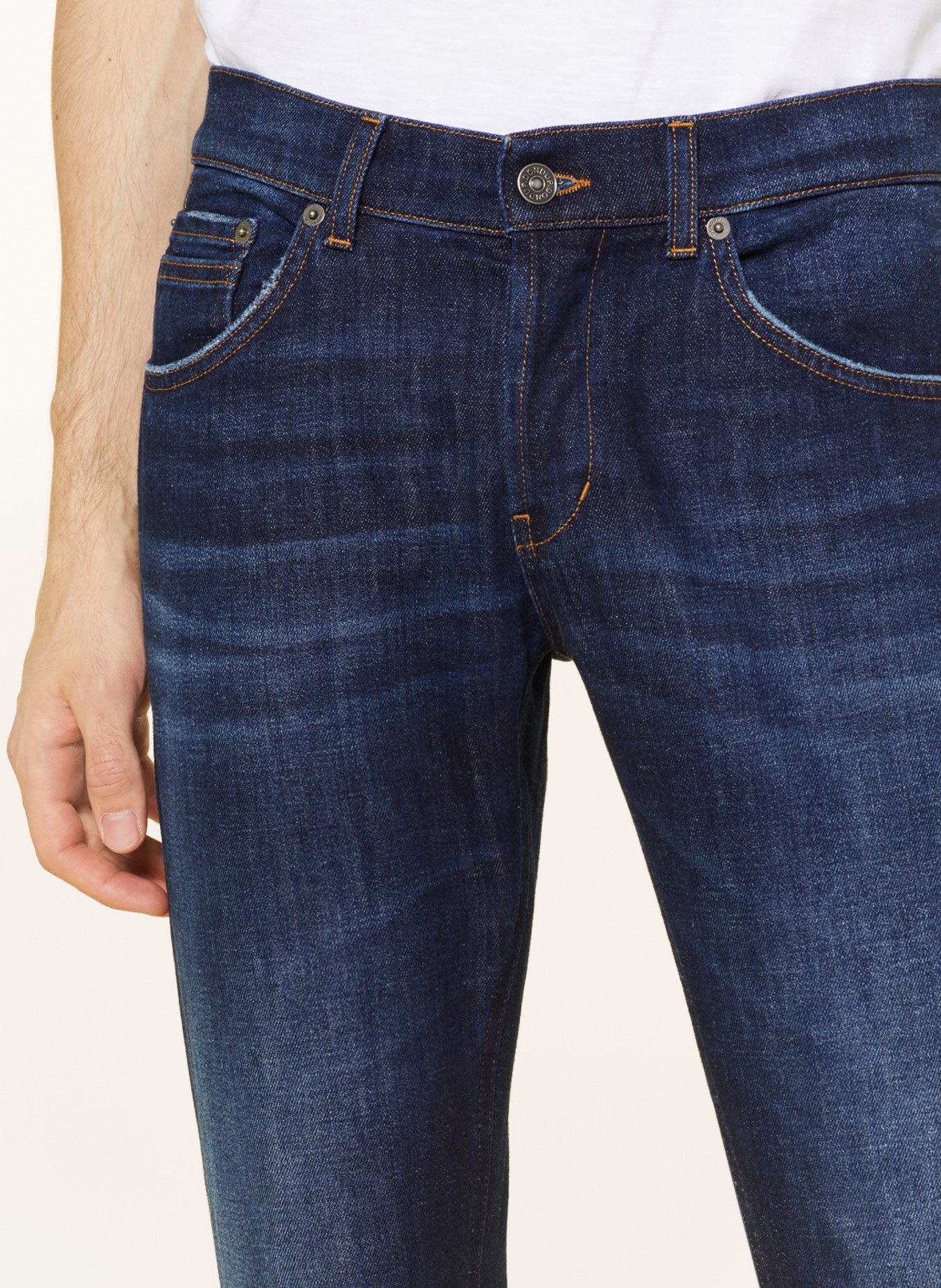 Dondup Jeans RITCHIE Skinny Fit, Farbe: 800 Dark Blue (Bild 5)