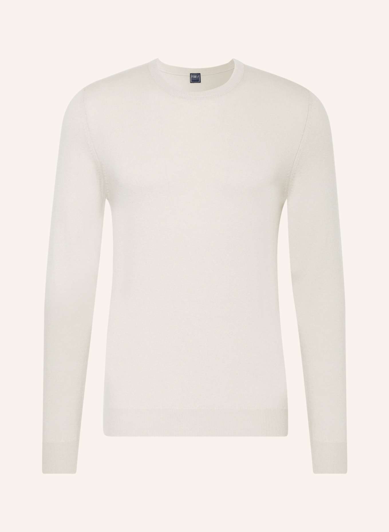 FEDELI Cashmere-Pullover, Farbe: CREME (Bild 1)