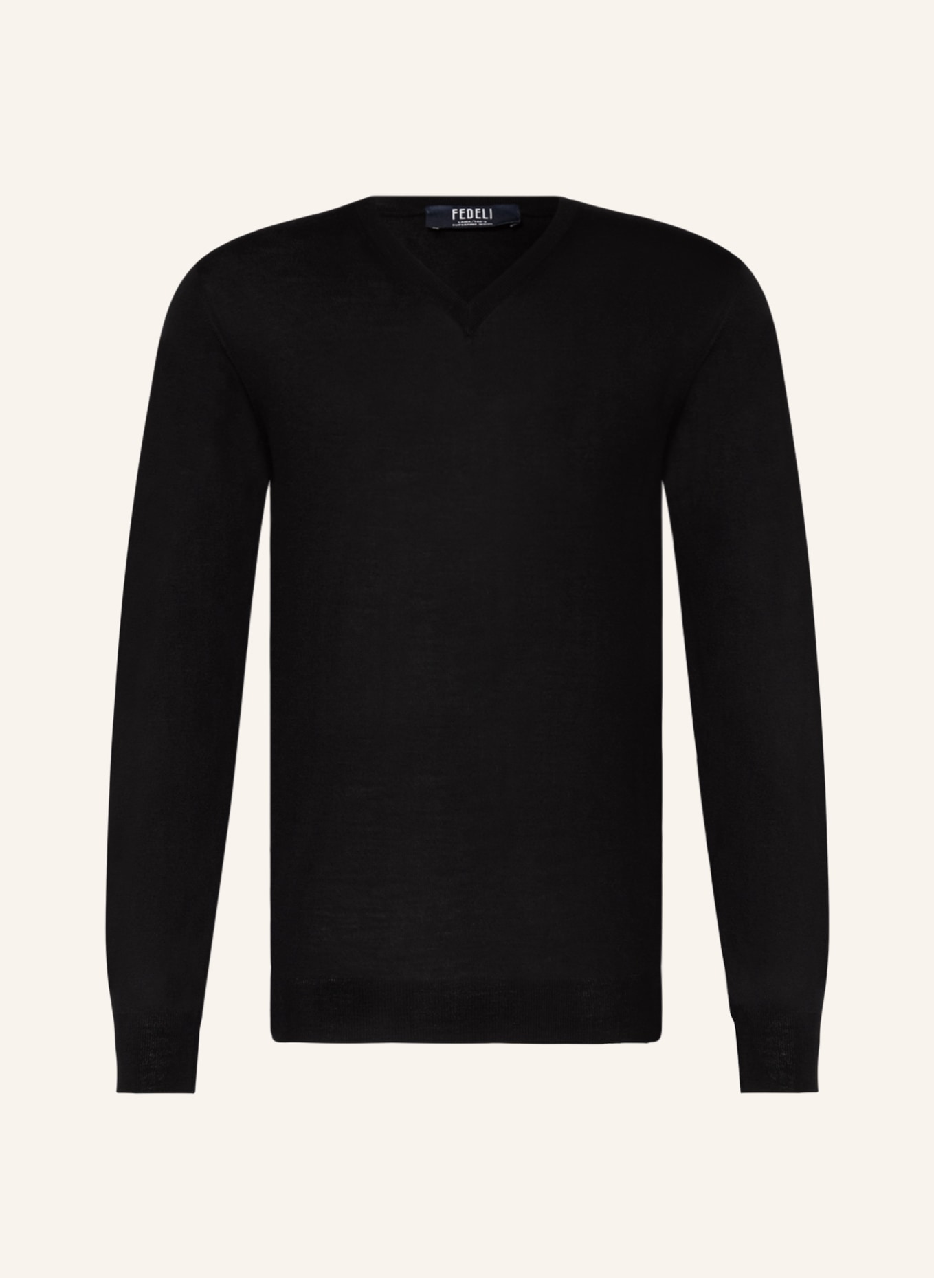 FEDELI Sweater, Color: BLACK (Image 1)