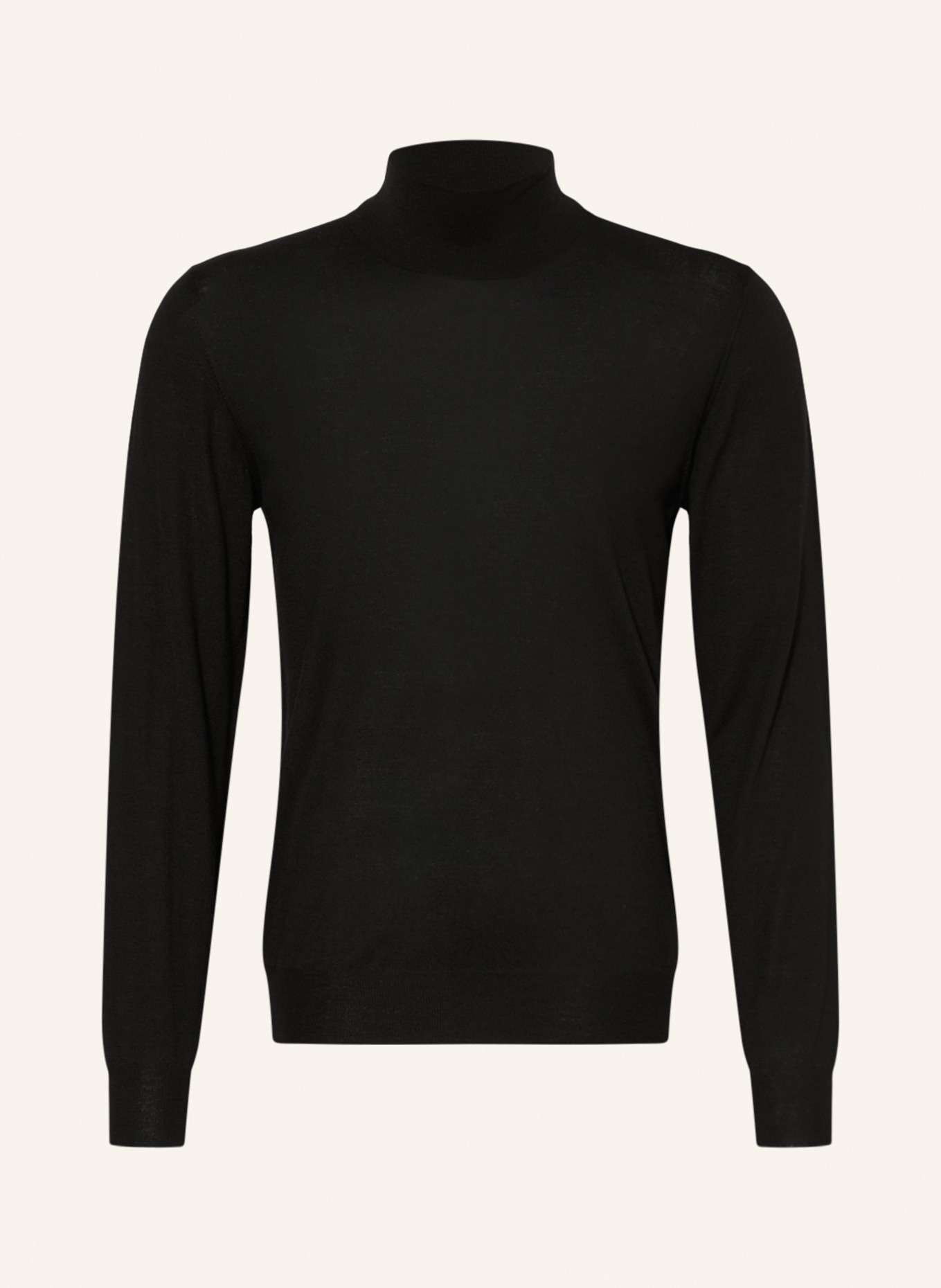 FEDELI Turtleneck sweater, Color: BLACK (Image 1)