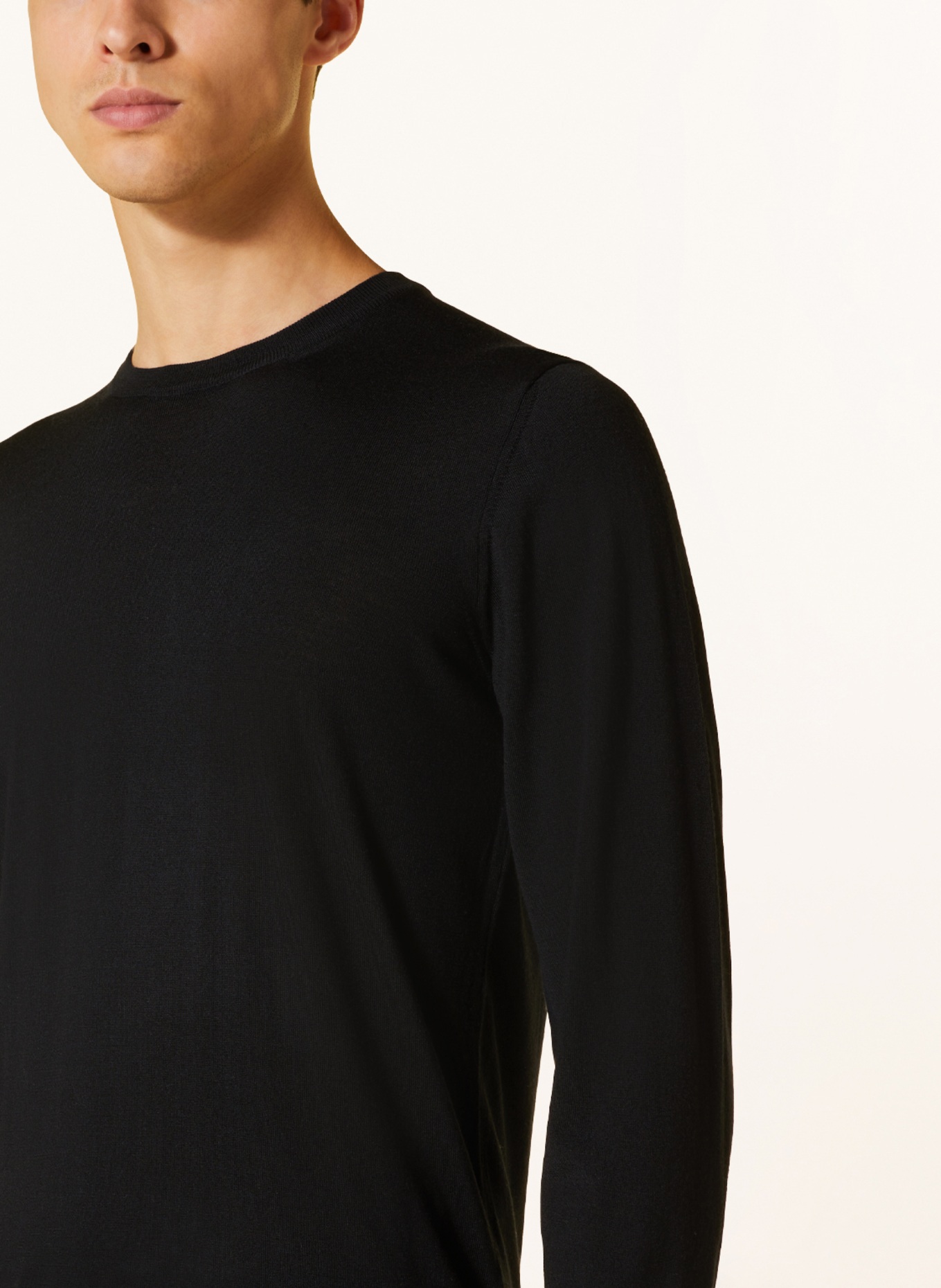 FEDELI Sweater, Color: BLACK (Image 4)
