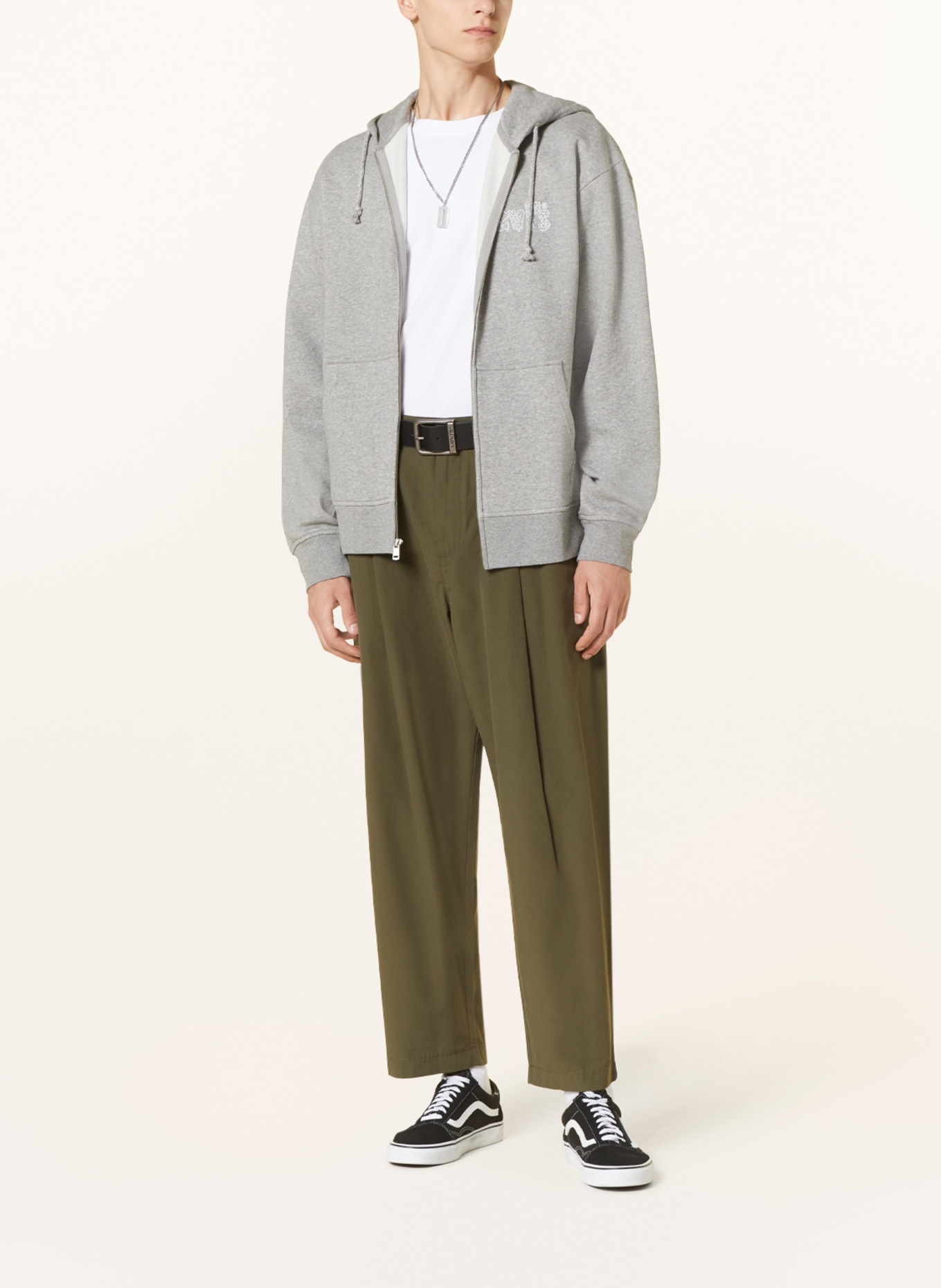 Levi's® Sweat jacket, Color: GRAY (Image 2)