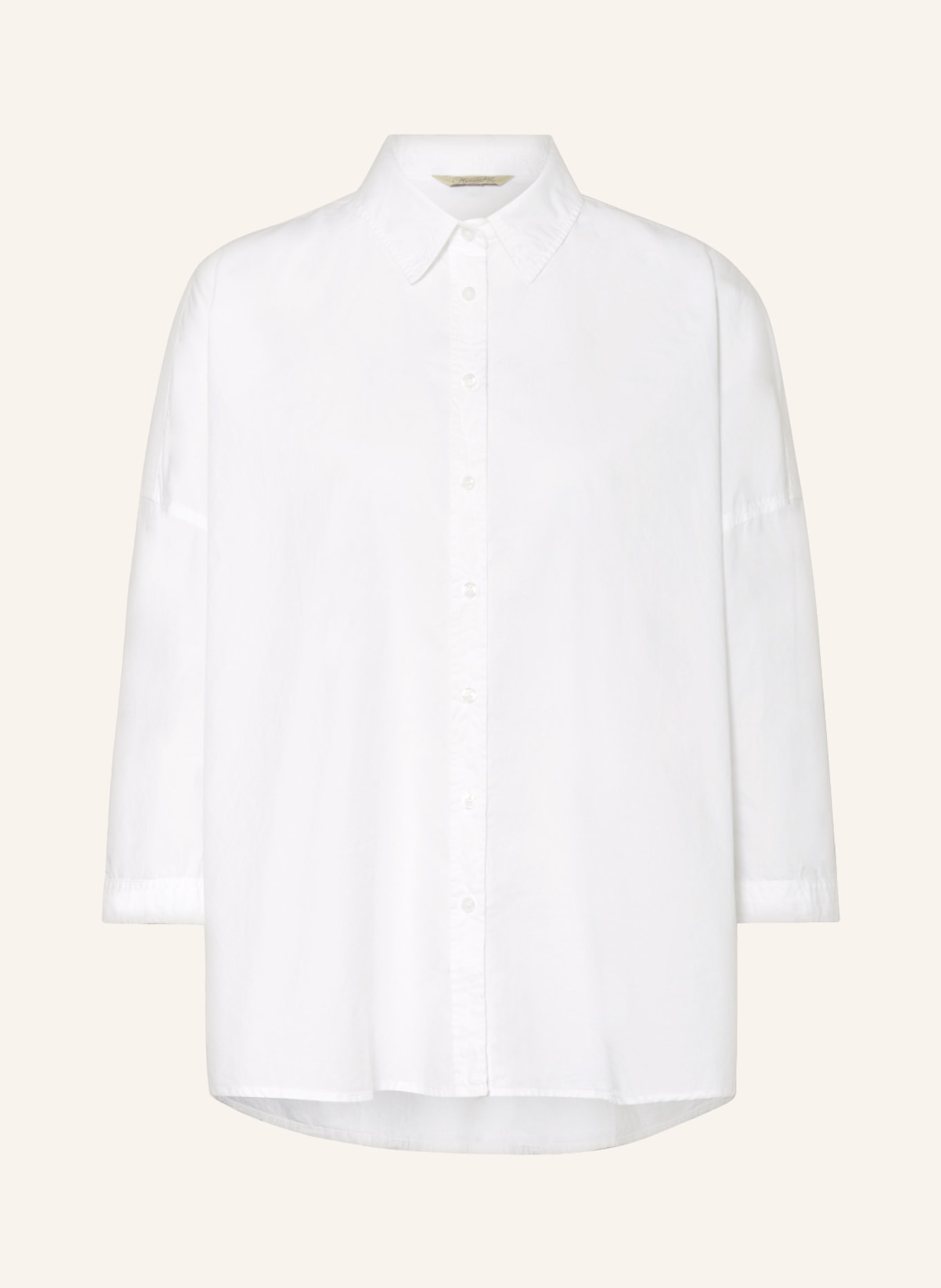 Herrlicher Shirt blouse MARINI with 3/4 sleeves, Color: WHITE (Image 1)