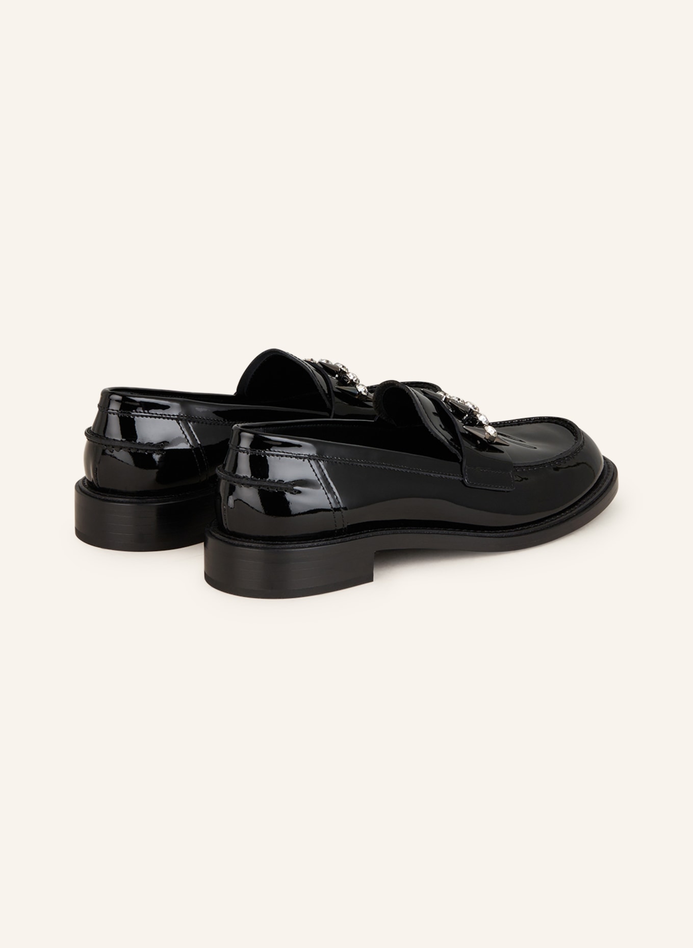 AGL Loafers LOLA SPIKE, Color: BLACK (Image 2)