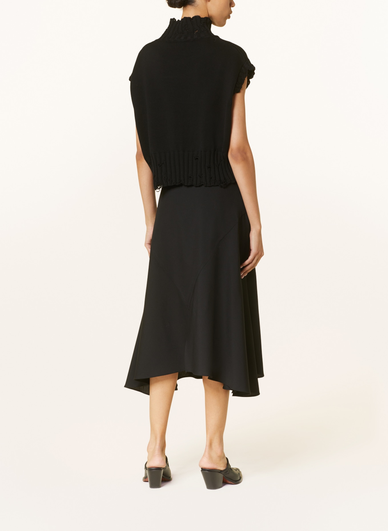 MARNI Skirt, Color: BLACK (Image 3)