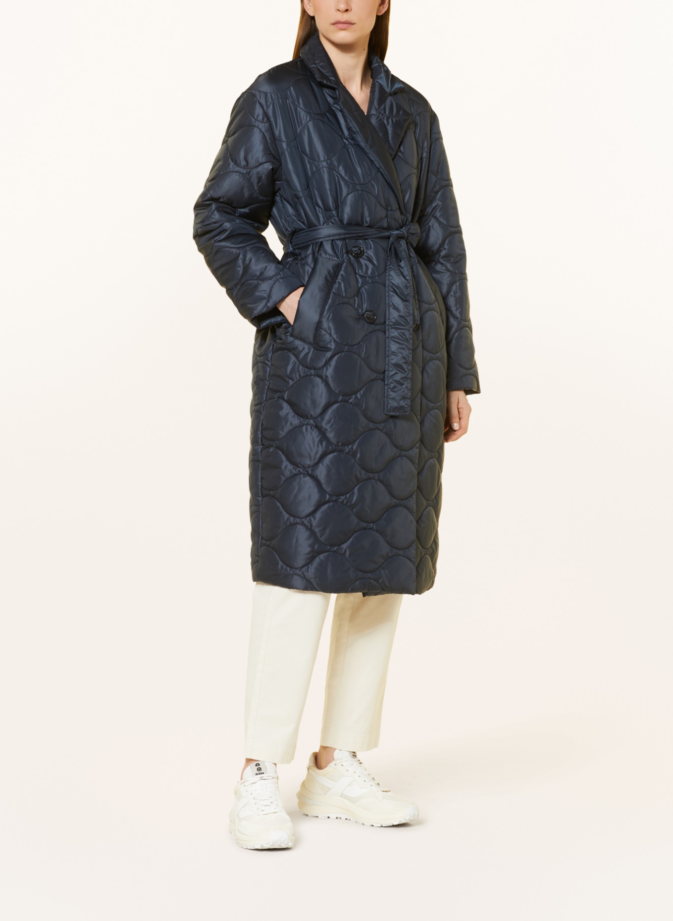 Marc O'Polo Quilted coat, Color: DARK BLUE (Image 2)