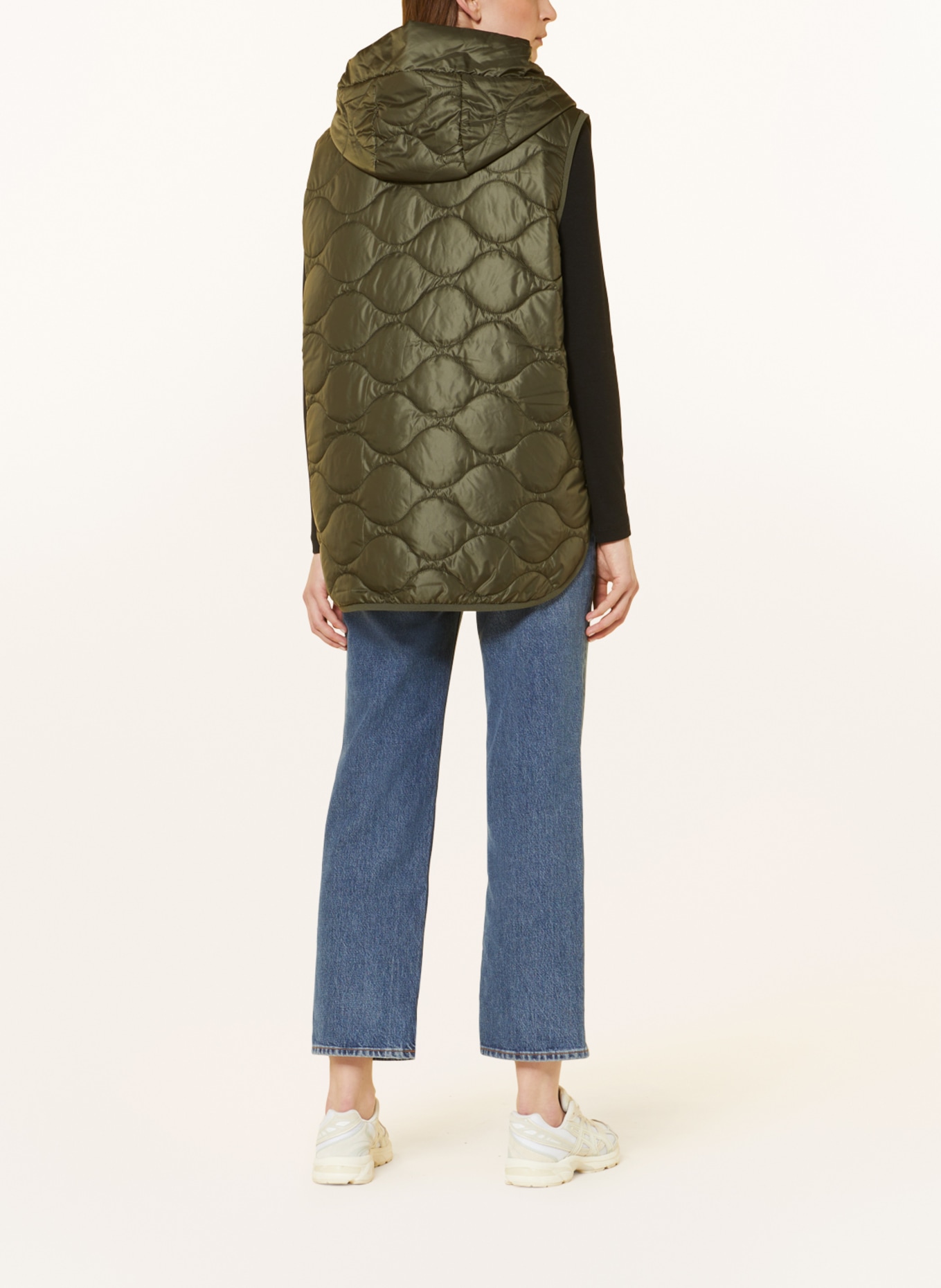 Marc O'Polo Quilted vest, Color: OLIVE (Image 3)