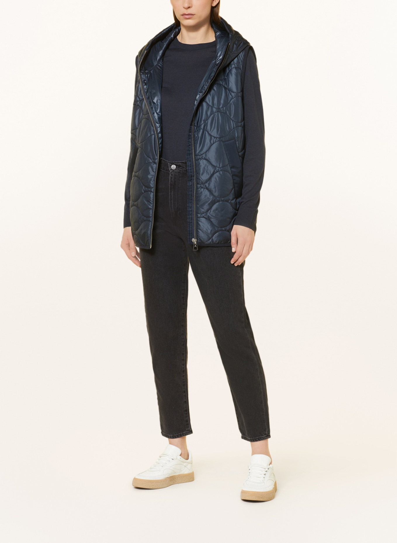 Marc O'Polo Quilted vest, Color: DARK BLUE (Image 2)
