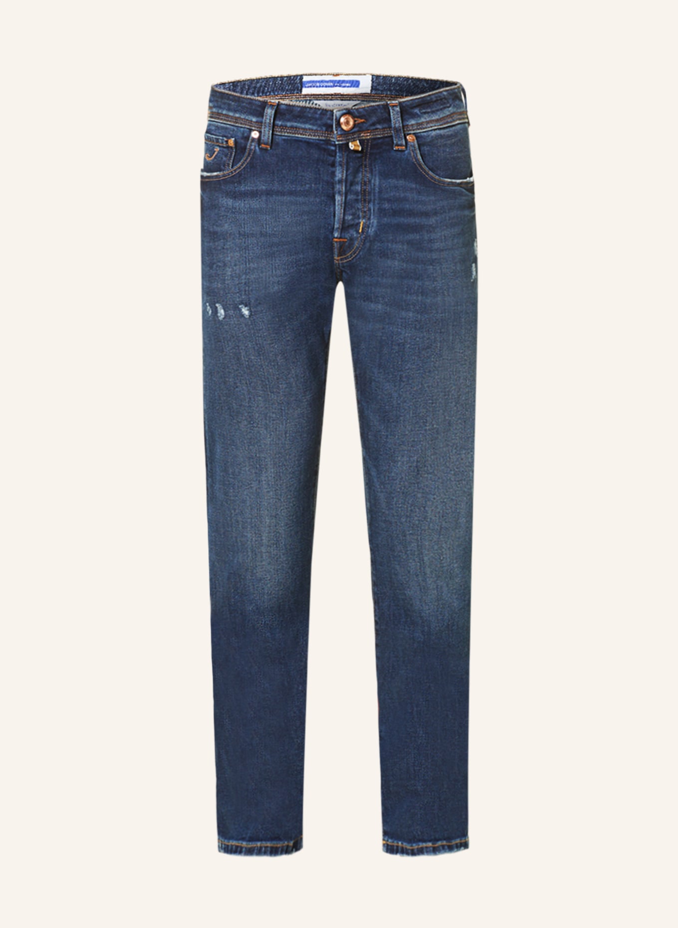 JACOB COHEN Destroyed Jeans BARD Slim Fit, Farbe: 514D Mid Blue (Bild 1)