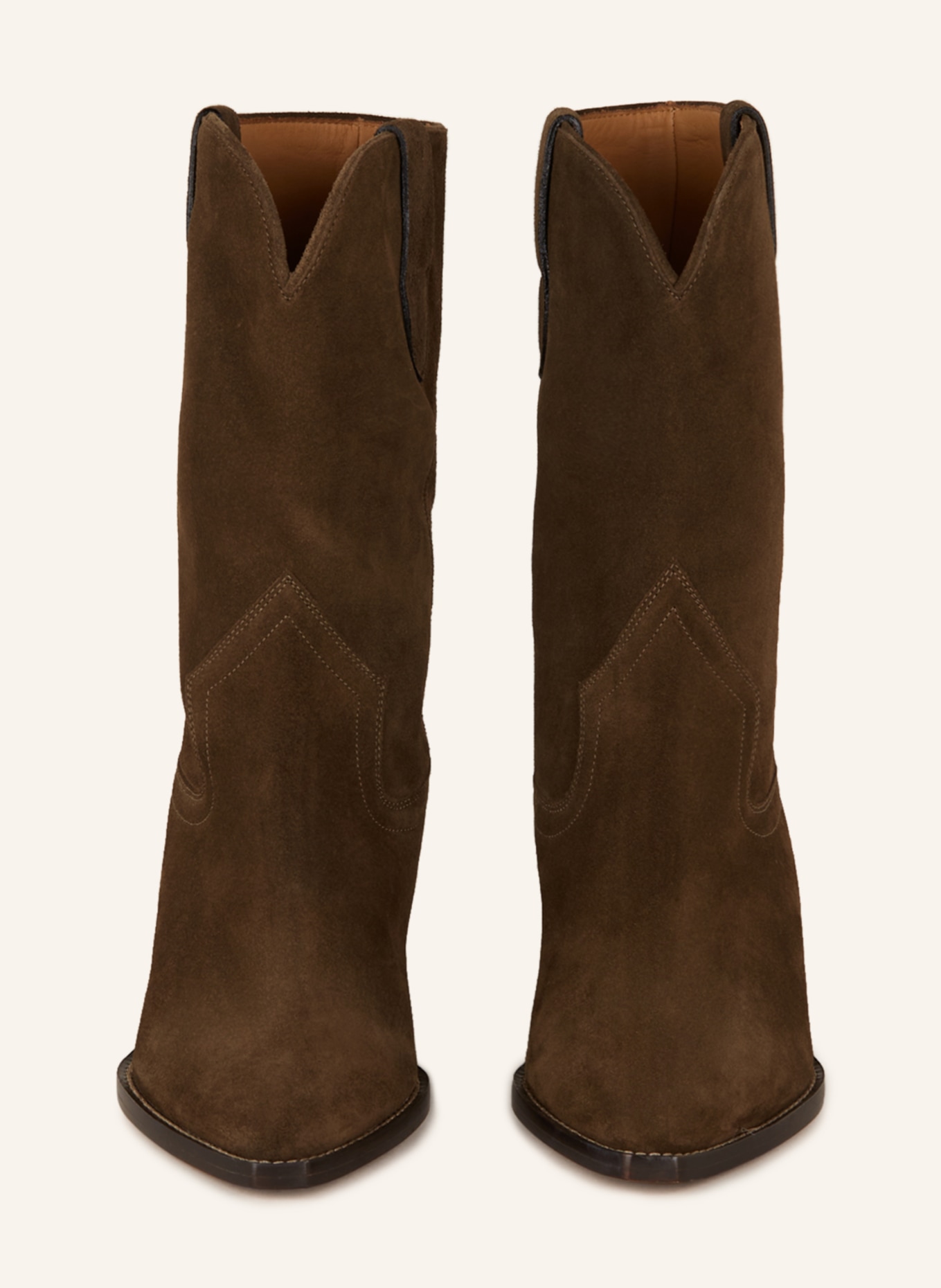ISABEL MARANT Cowboy Boots DAHOPE, Farbe: KHAKI (Bild 3)