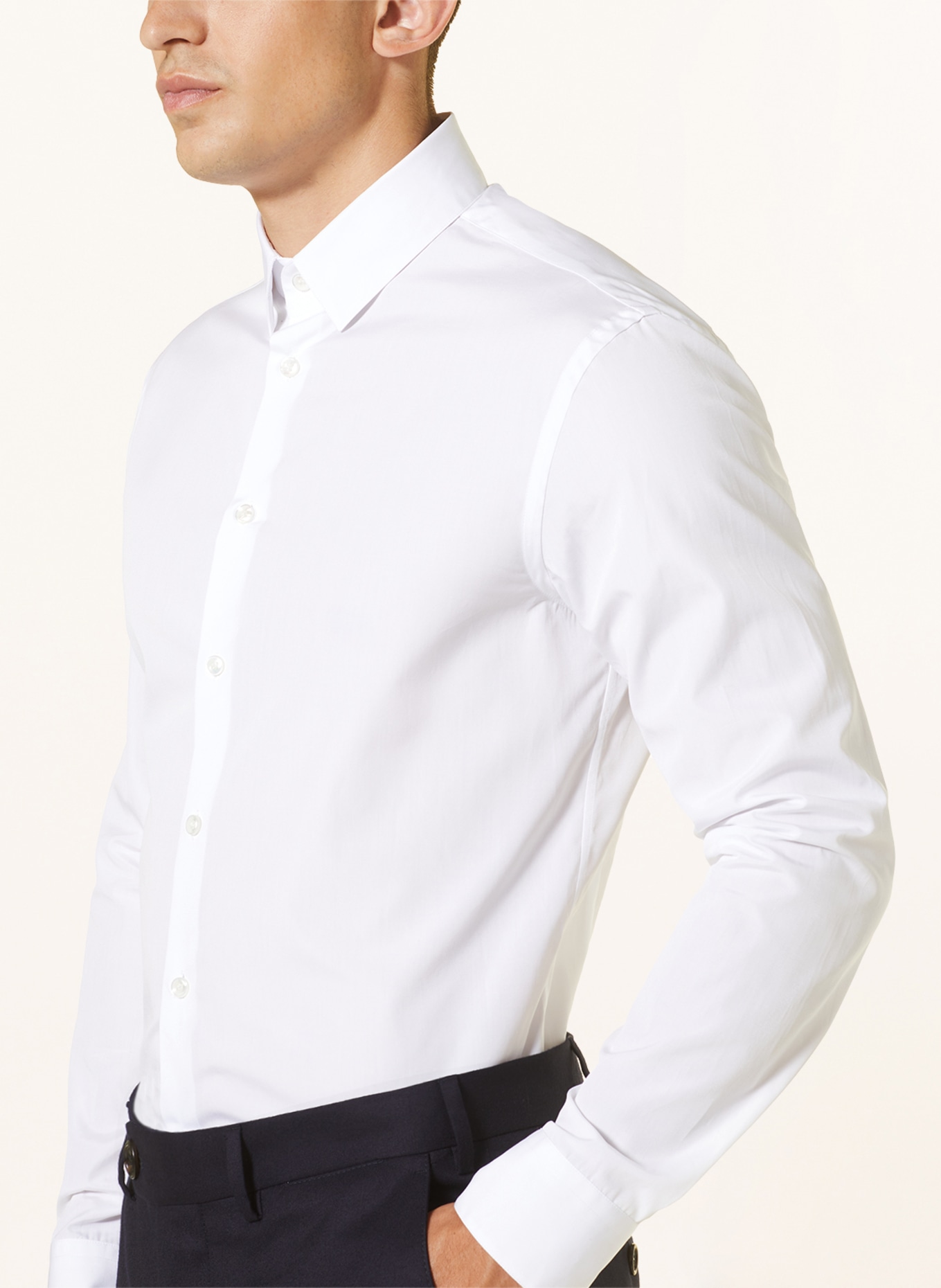GIORGIO ARMANI Shirt extra slim fit, Color: WHITE (Image 4)
