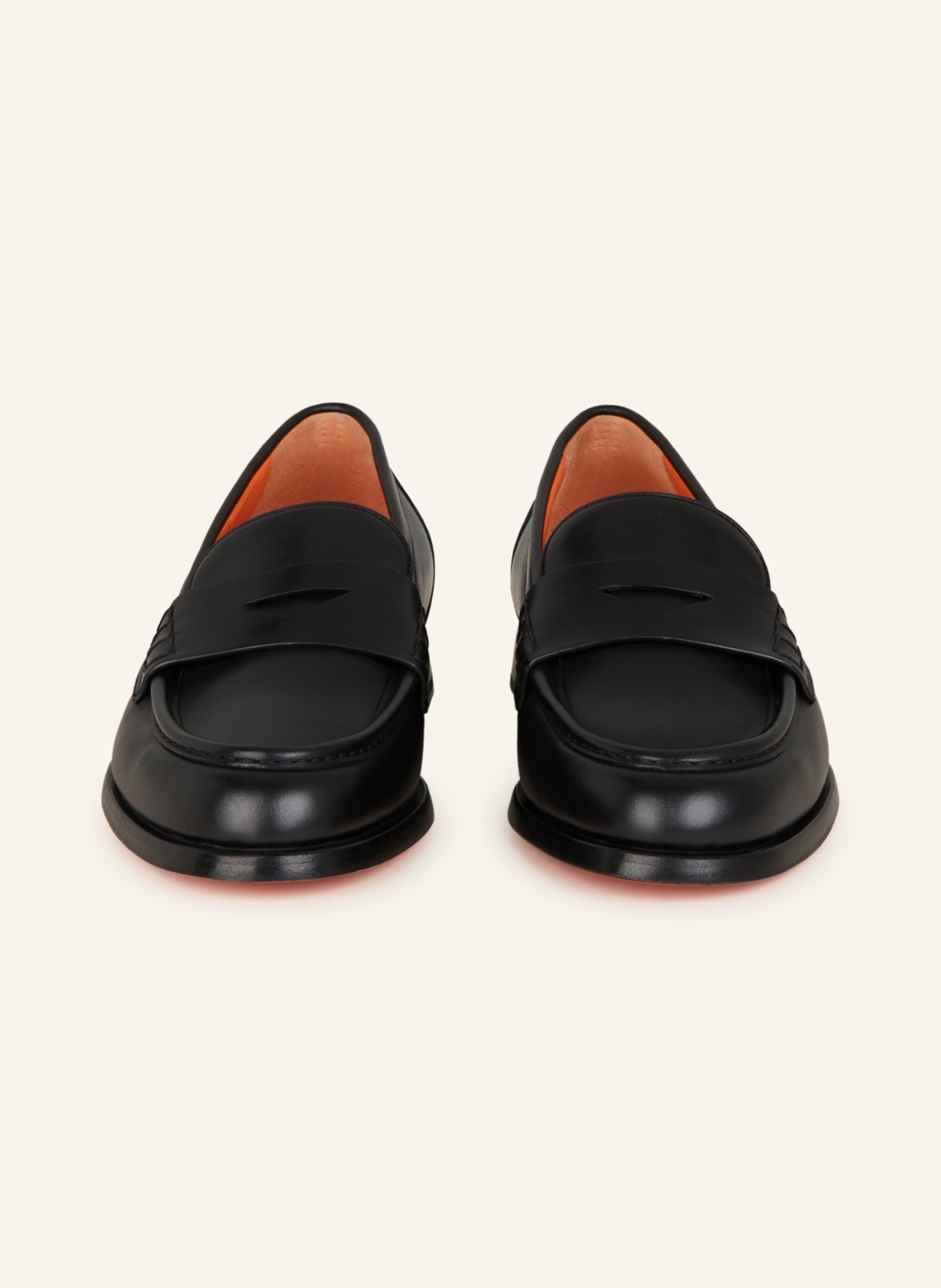Santoni Penny loafers, Kolor: CZARNY (Obrazek 3)