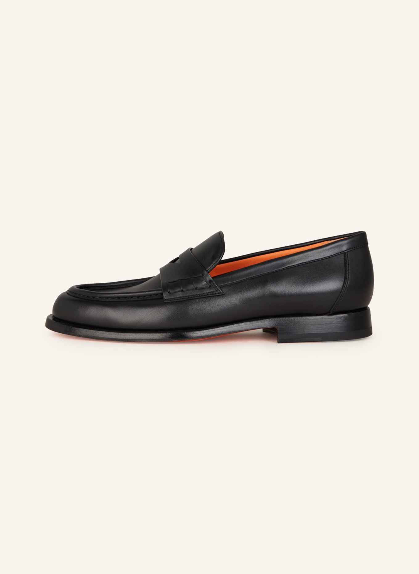 Santoni Penny loafers, Color: BLACK (Image 4)