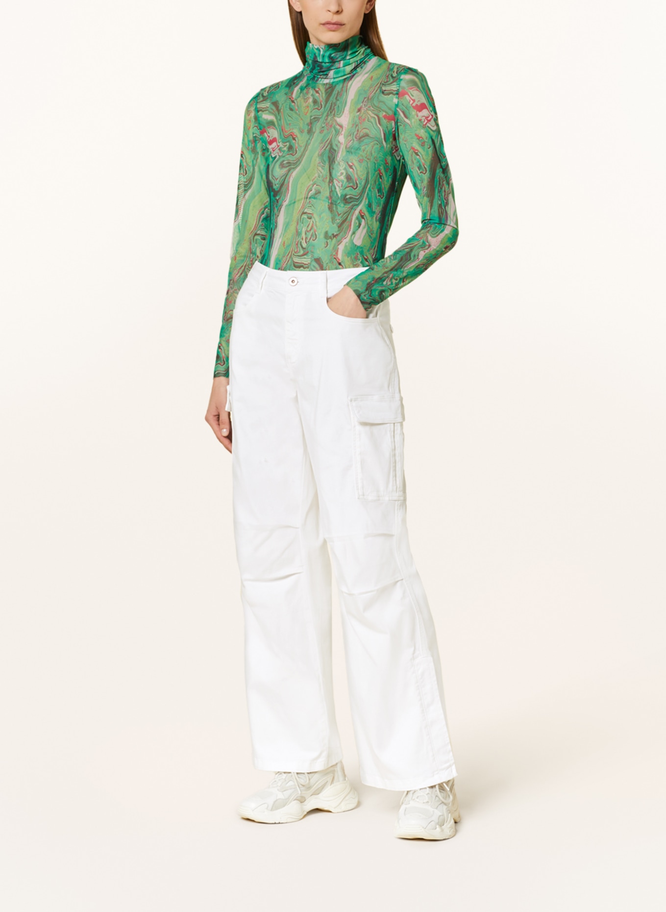 AG Jeans Cargo pants PAPERMOON, Color: WHITE (Image 2)