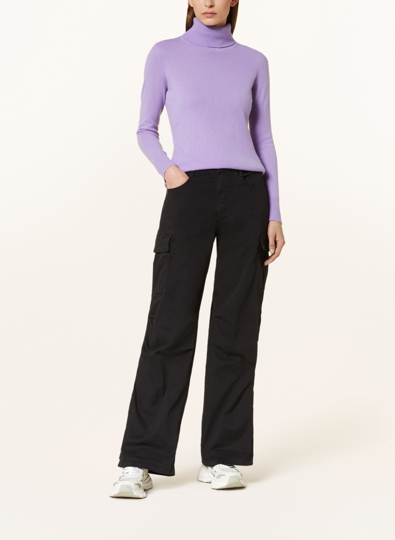 AG Jeans Cargohose PAPERMOON: SCHWARZ