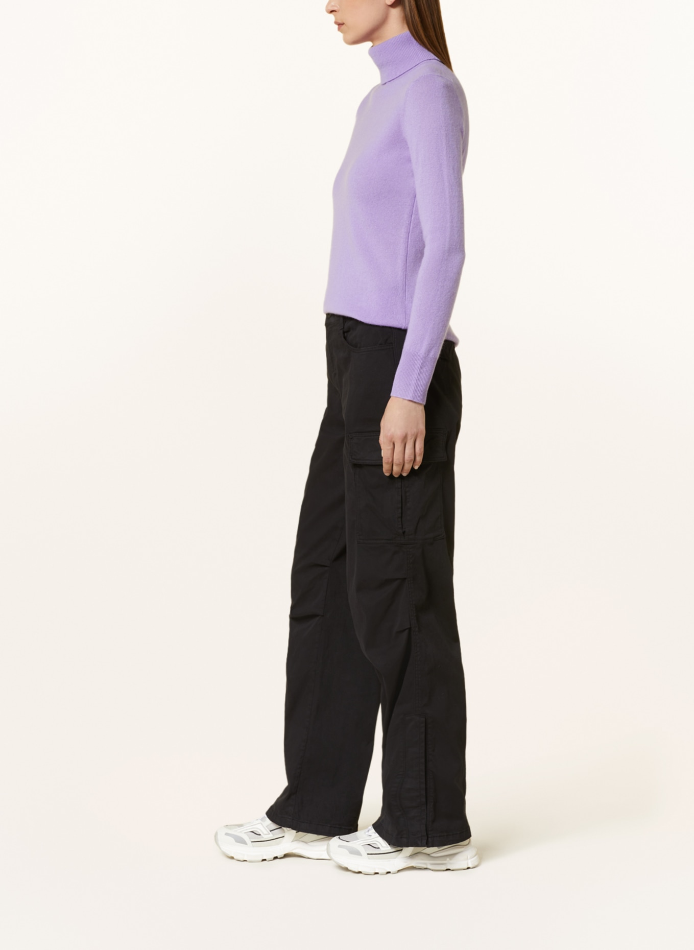 AG Jeans Cargohose PAPERMOON: SCHWARZ