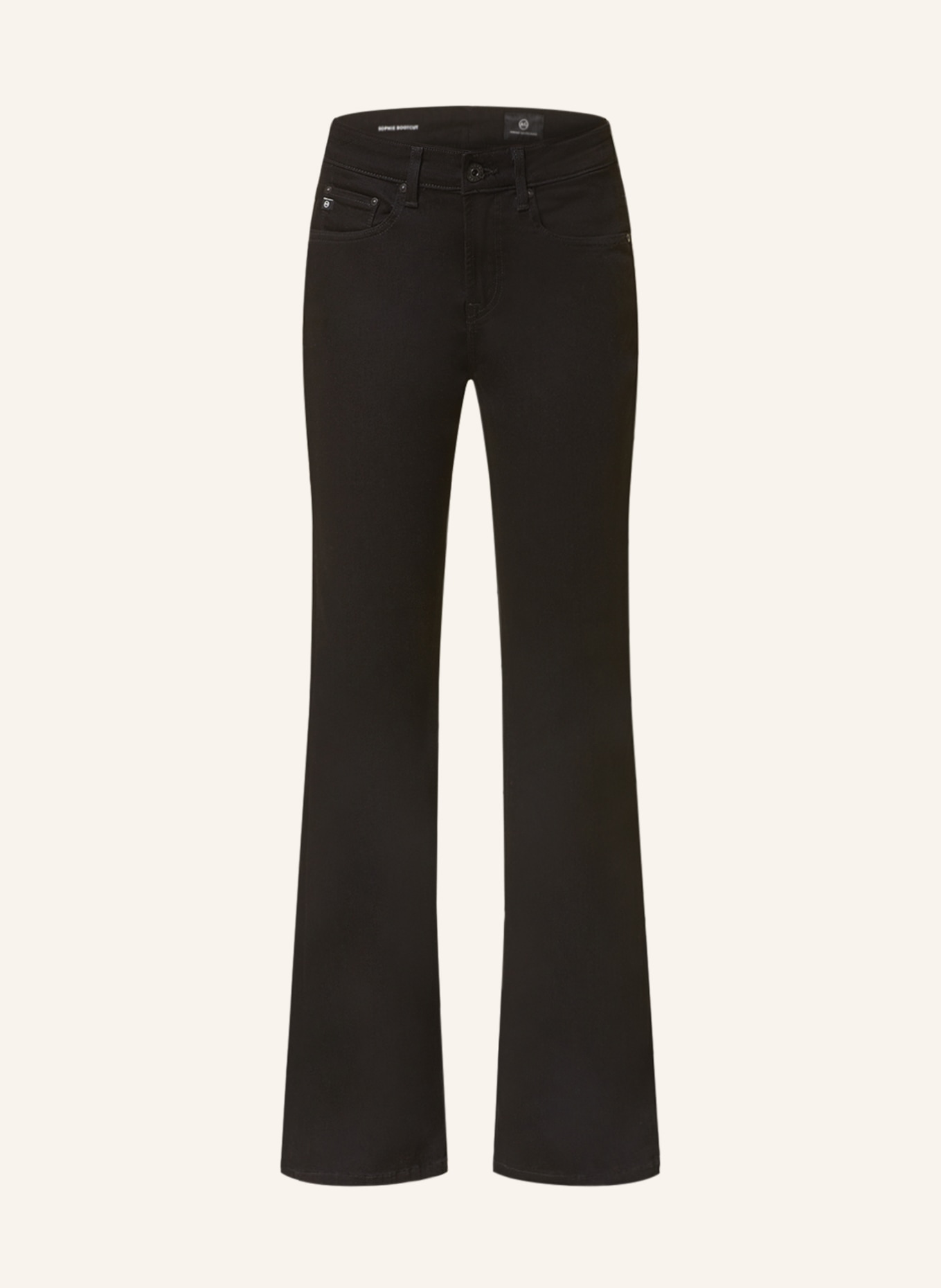 AG Jeans Jeansy bootcut SOPHIE, Kolor: BLKR BLACK(Obrazek null)