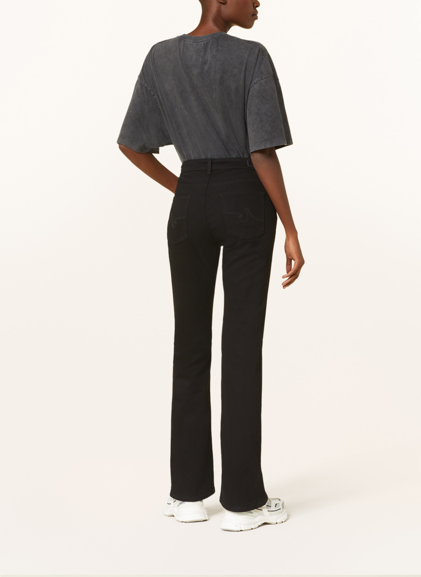 AG Jeans Jeansy bootcut SOPHIE, Kolor: BLKR BLACK (Obrazek 3)