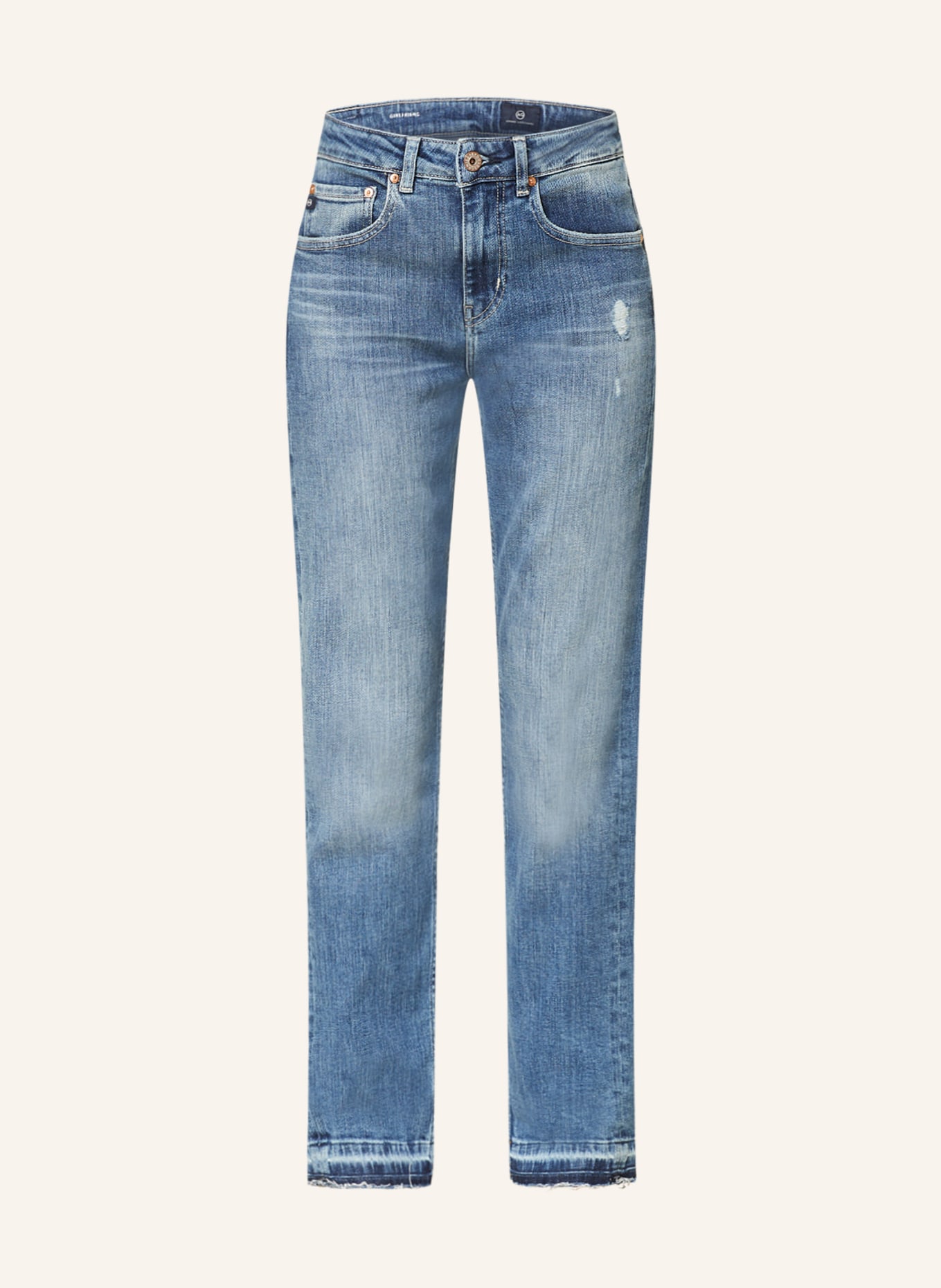 AG Jeans Straight Jeans GIRLFRIEND, Farbe: 14CEV LIGHT BLUE(Bild null)