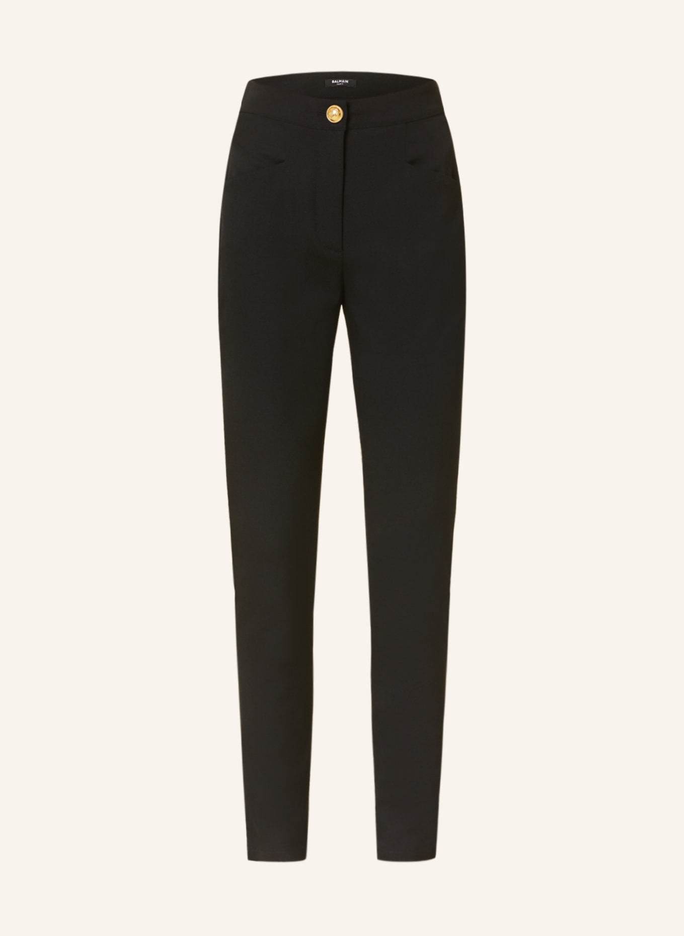 BALMAIN Trousers, Color: BLACK (Image 1)