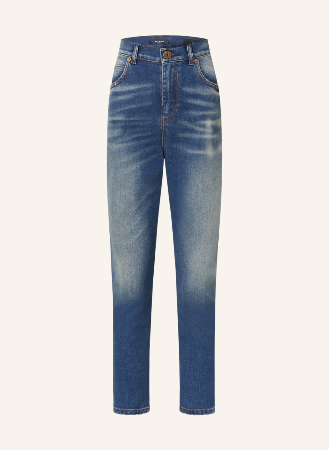 BALMAIN 7/8 jeans, Color: 6FF 6FF Bleu jean (Image 1)