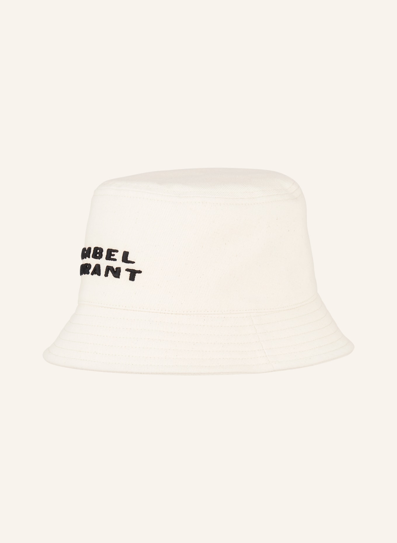 MARANT ÉTOILE Bucket hat, Color: ECRU/ BLACK (Image 2)