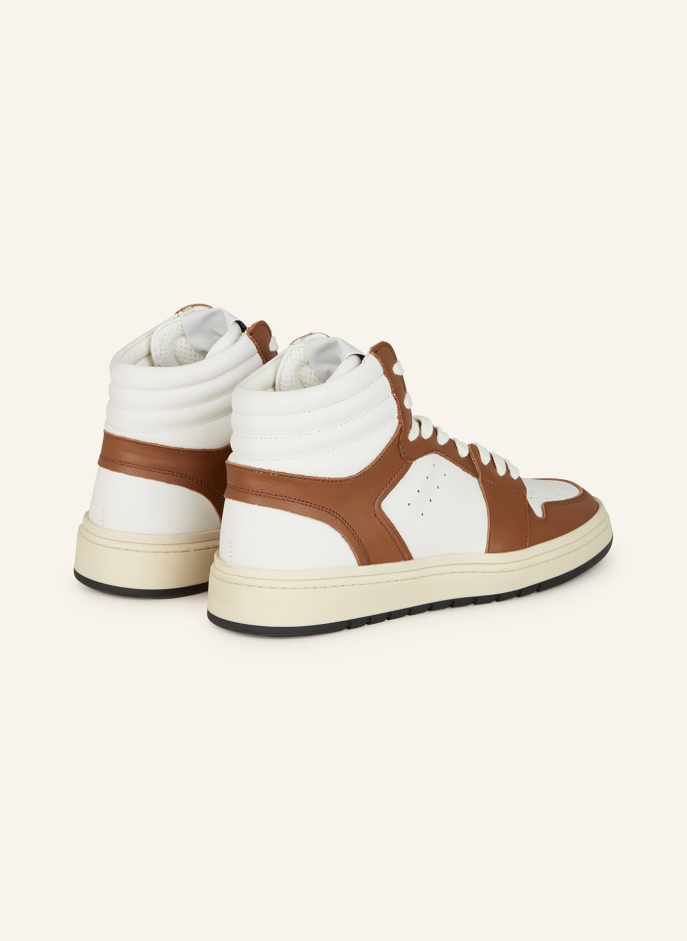 CLOSED High-top sneakers, Color: BROWN/ WHITE (Image 2)