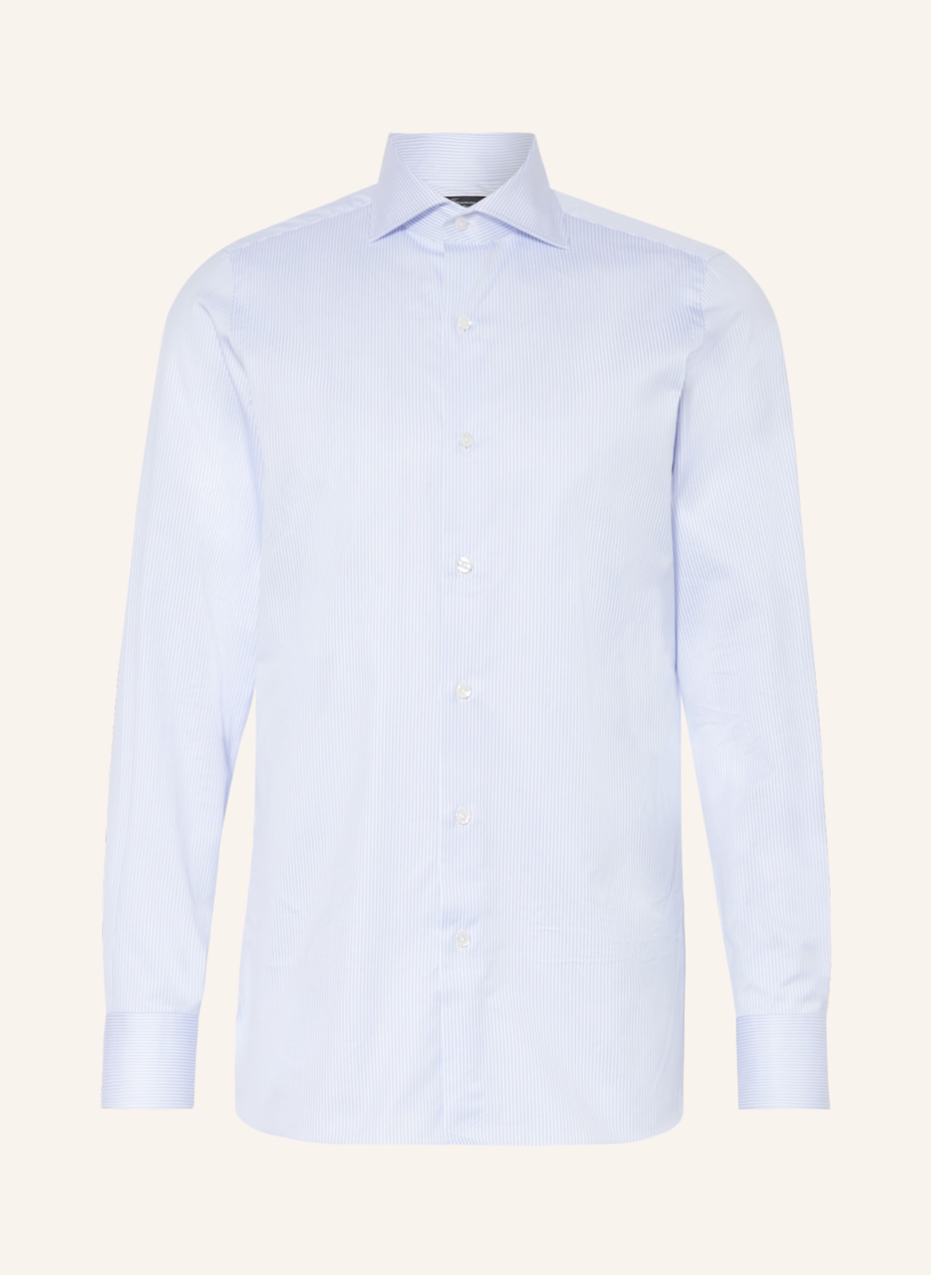 FINAMORE 1925 Shirt EDUARDO Regular Fit, Color: LIGHT BLUE/ WHITE (Image 1)