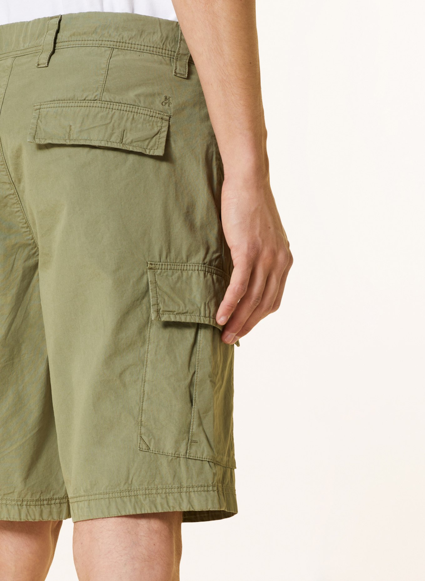 Marc O'Polo Cargo shorts RESO Regular fit, Color: OLIVE (Image 6)