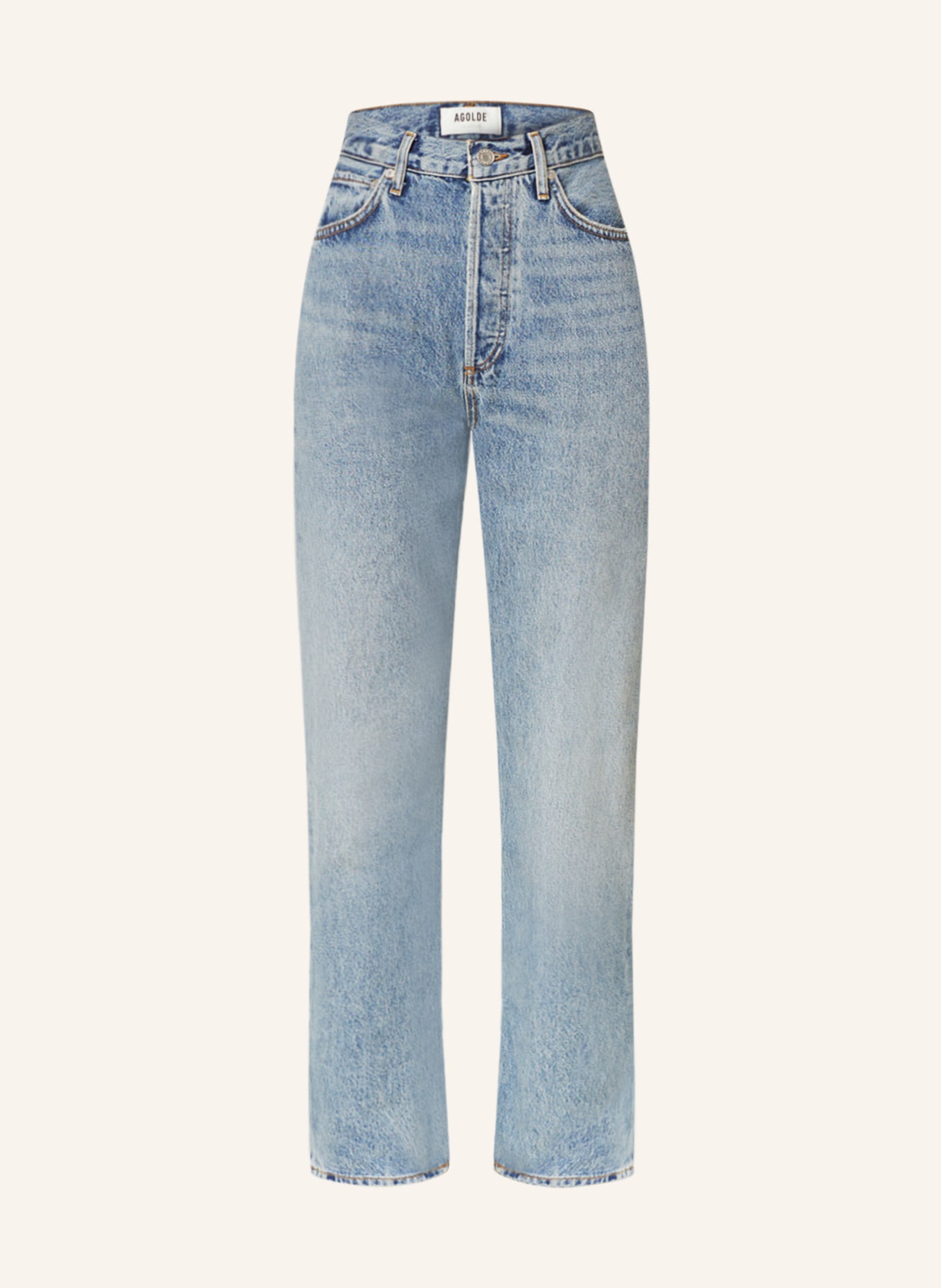 AGOLDE Straight jeans 90'S PINCH WAIST, Color: Navigate light indigo (Image 1)