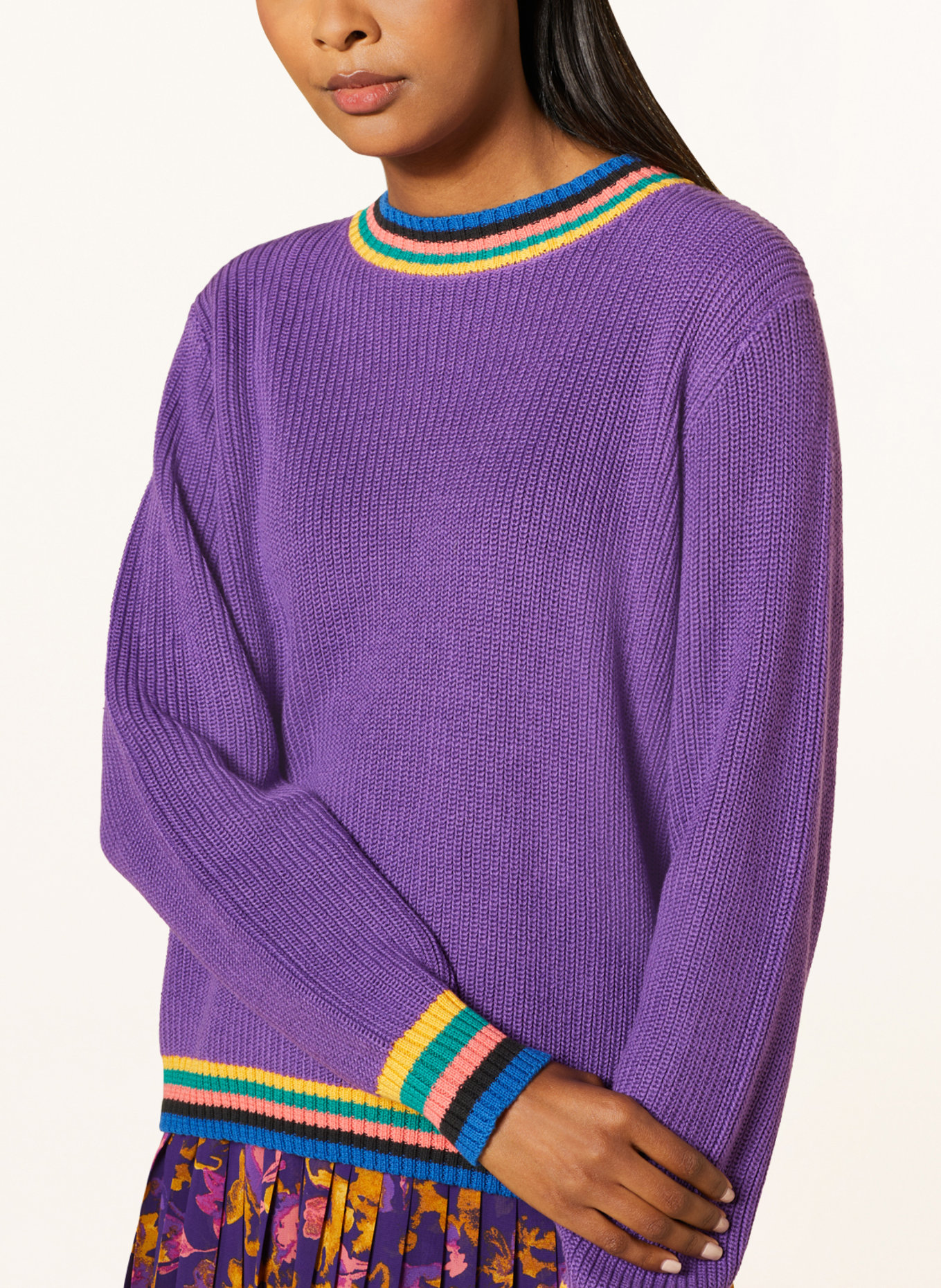 ICHI Sweter IHSALLY, Kolor: LILA (Obrazek 4)