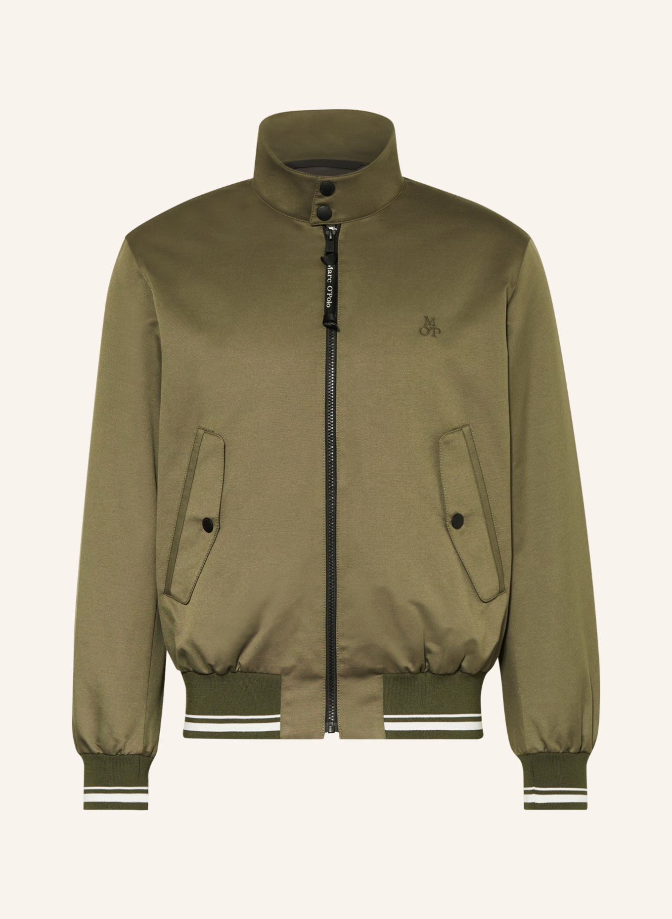 Marc O'Polo Bomber jacket, Color: OLIVE/ WHITE (Image 1)
