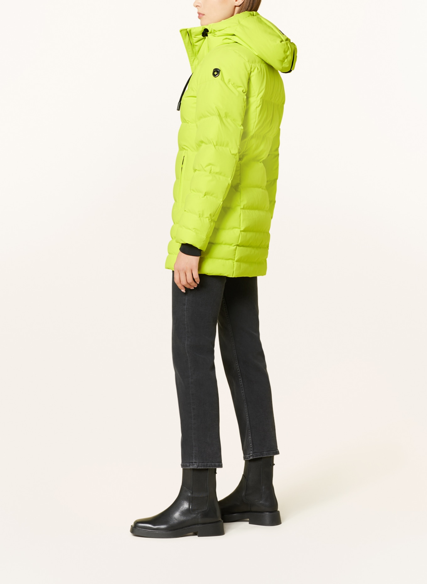 WELLENSTEYN Quilted jacket CORDOBA with SORONA®AURA insulation, Color: LIGHT GREEN (Image 4)