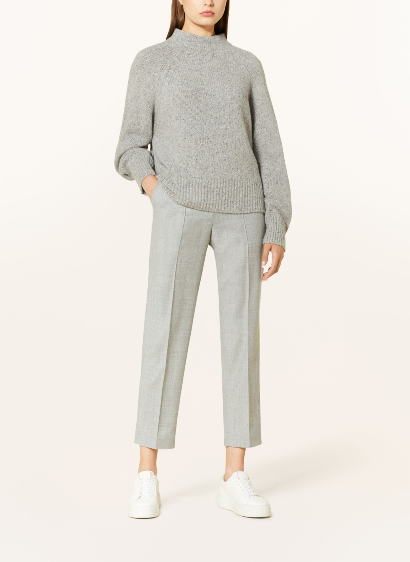 windsor. Cashmere sweater, Color: GRAY (Image 2)