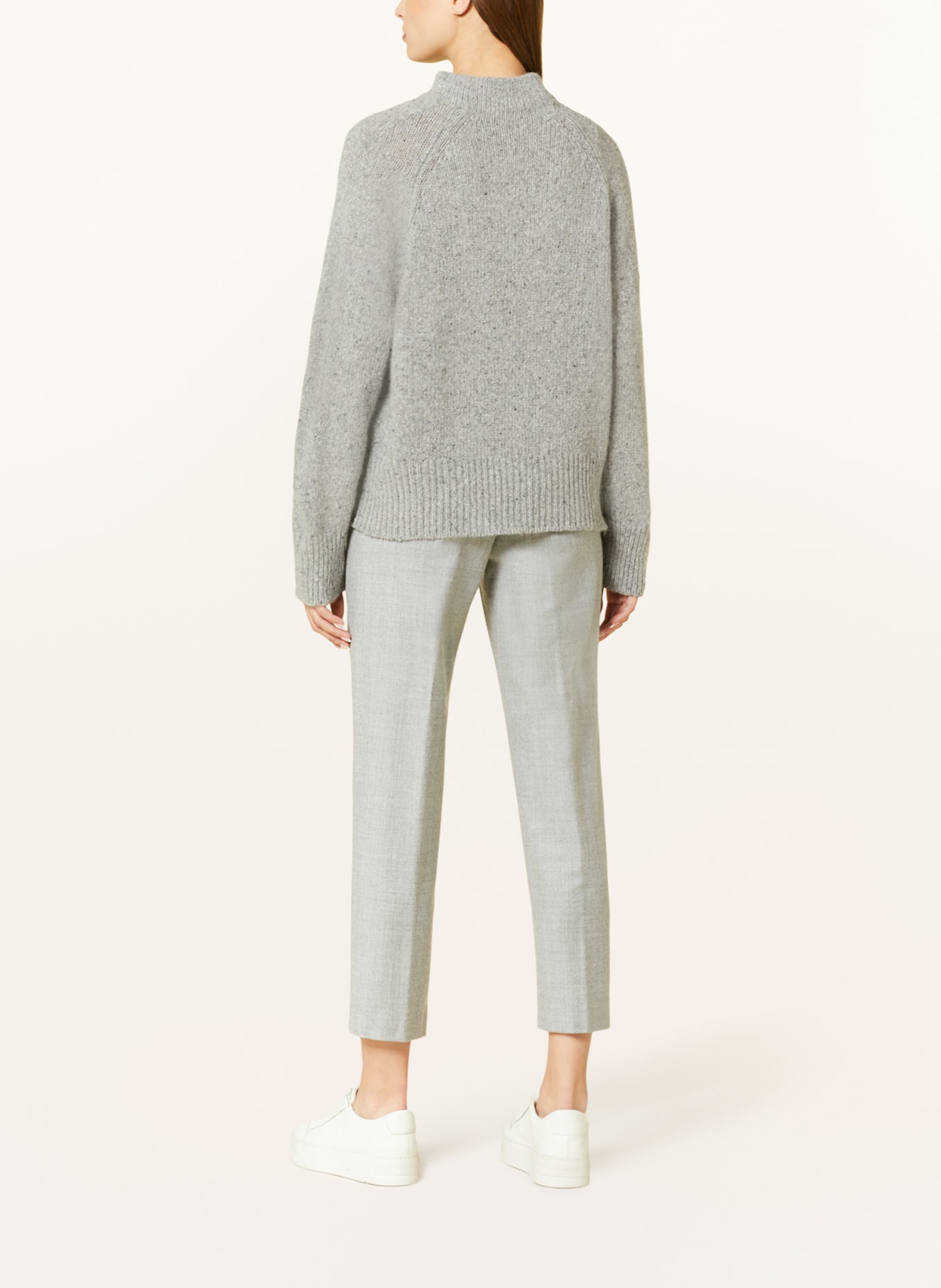 windsor. Cashmere sweater, Color: GRAY (Image 3)