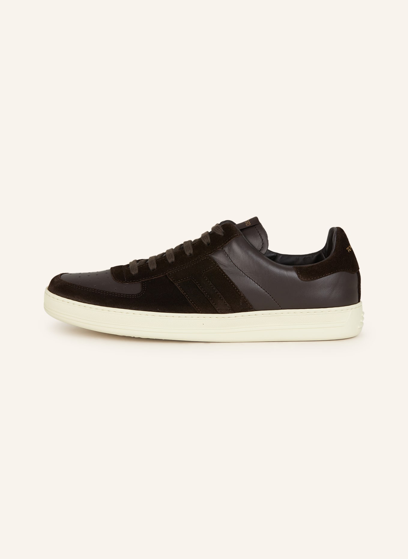 TOM FORD Sneakers RADCLIFFE, Color: DARK BROWN/ CREAM (Image 4)