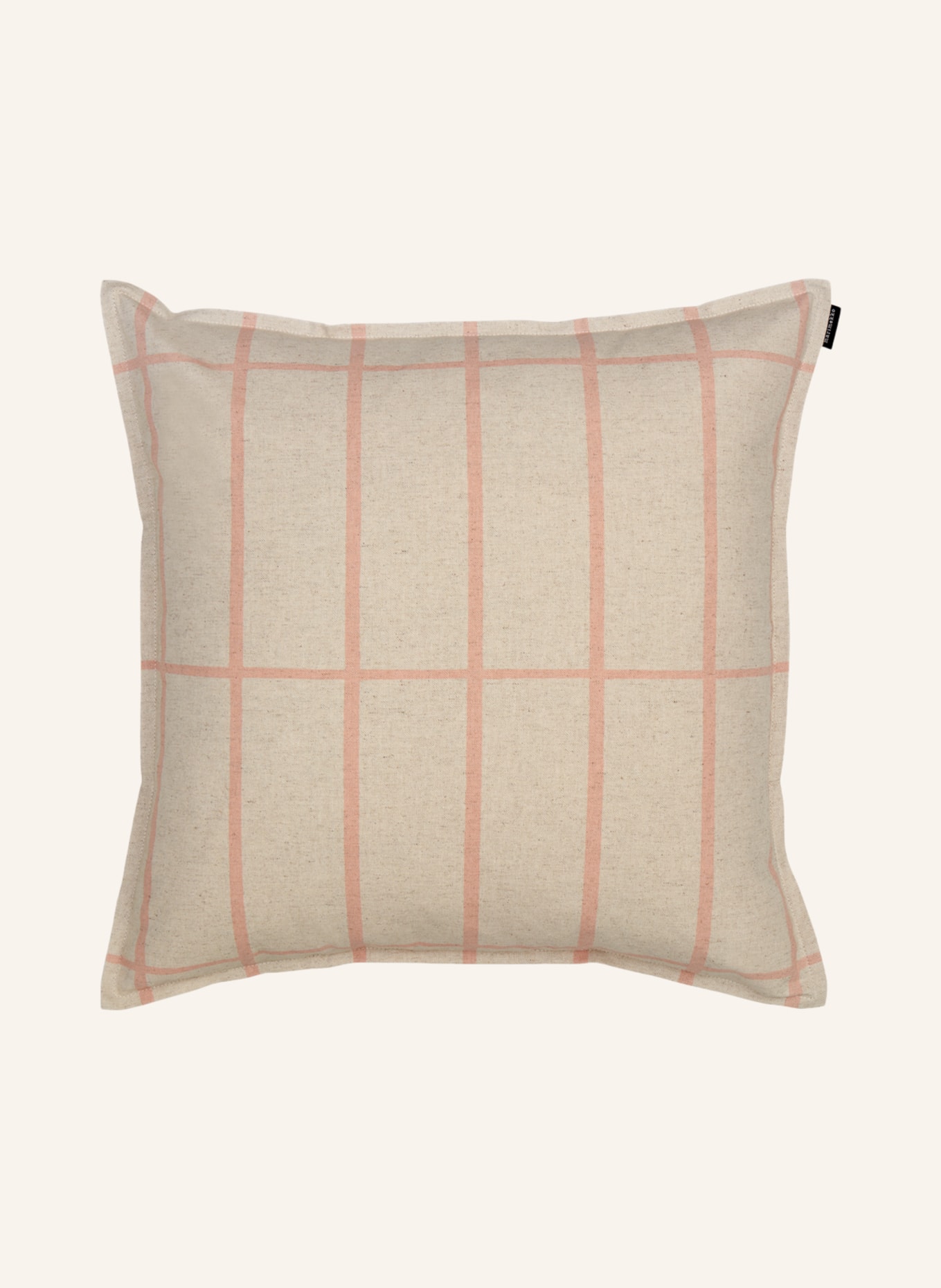 marimekko Decorative cushion cover TIILISKIVI, Color: CREAM/ LIGHT PINK (Image 1)