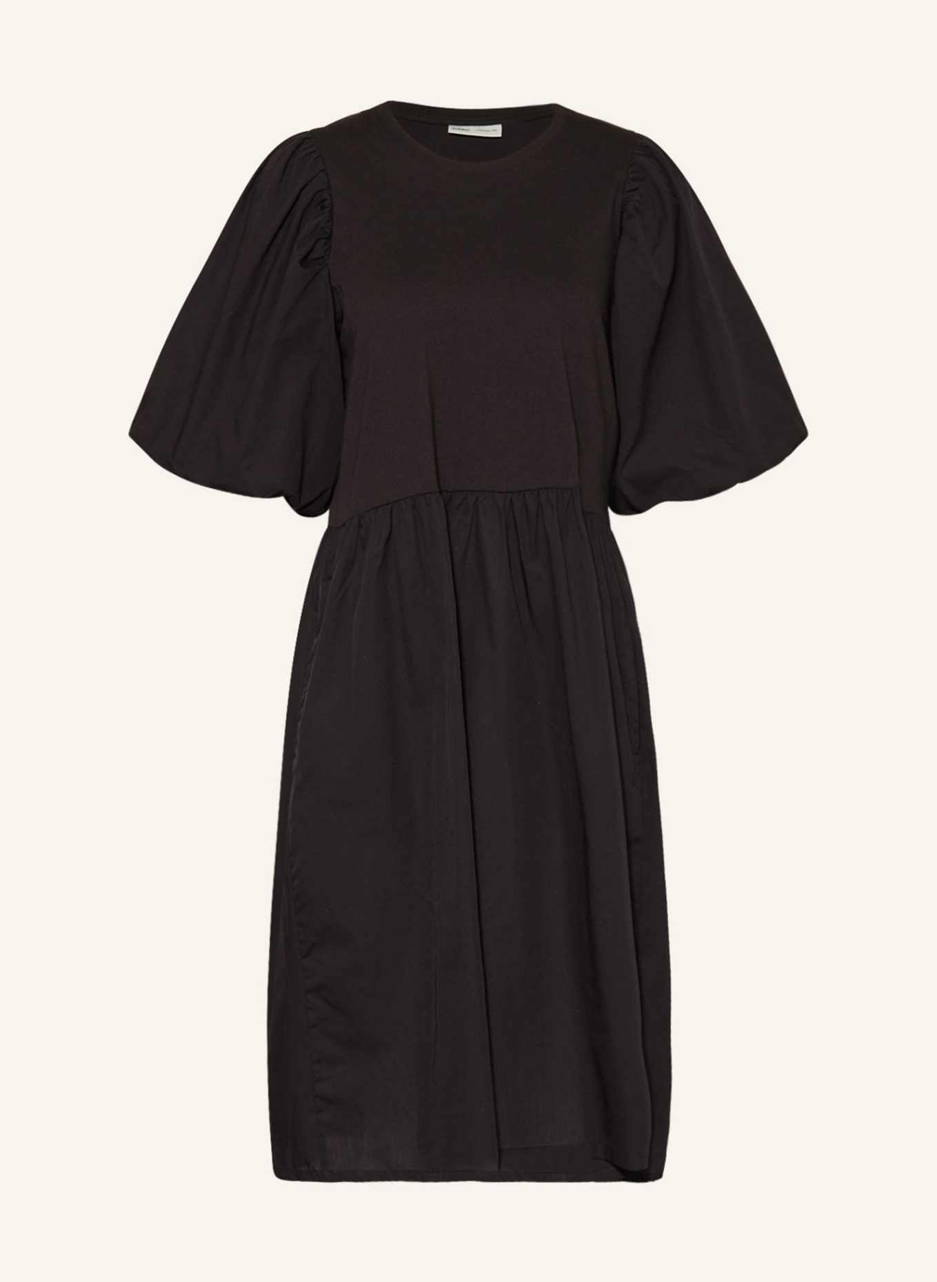 InWear Dress KISUMELIW in mixed materials, Color: BLACK (Image 1)