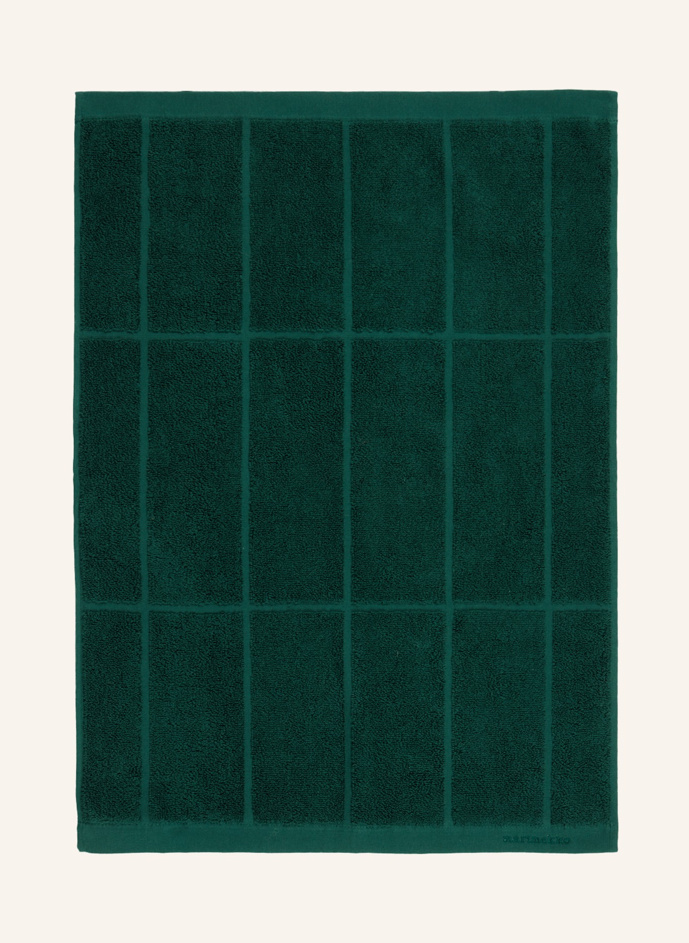 marimekko Towel, Color: DARK GREEN (Image 1)
