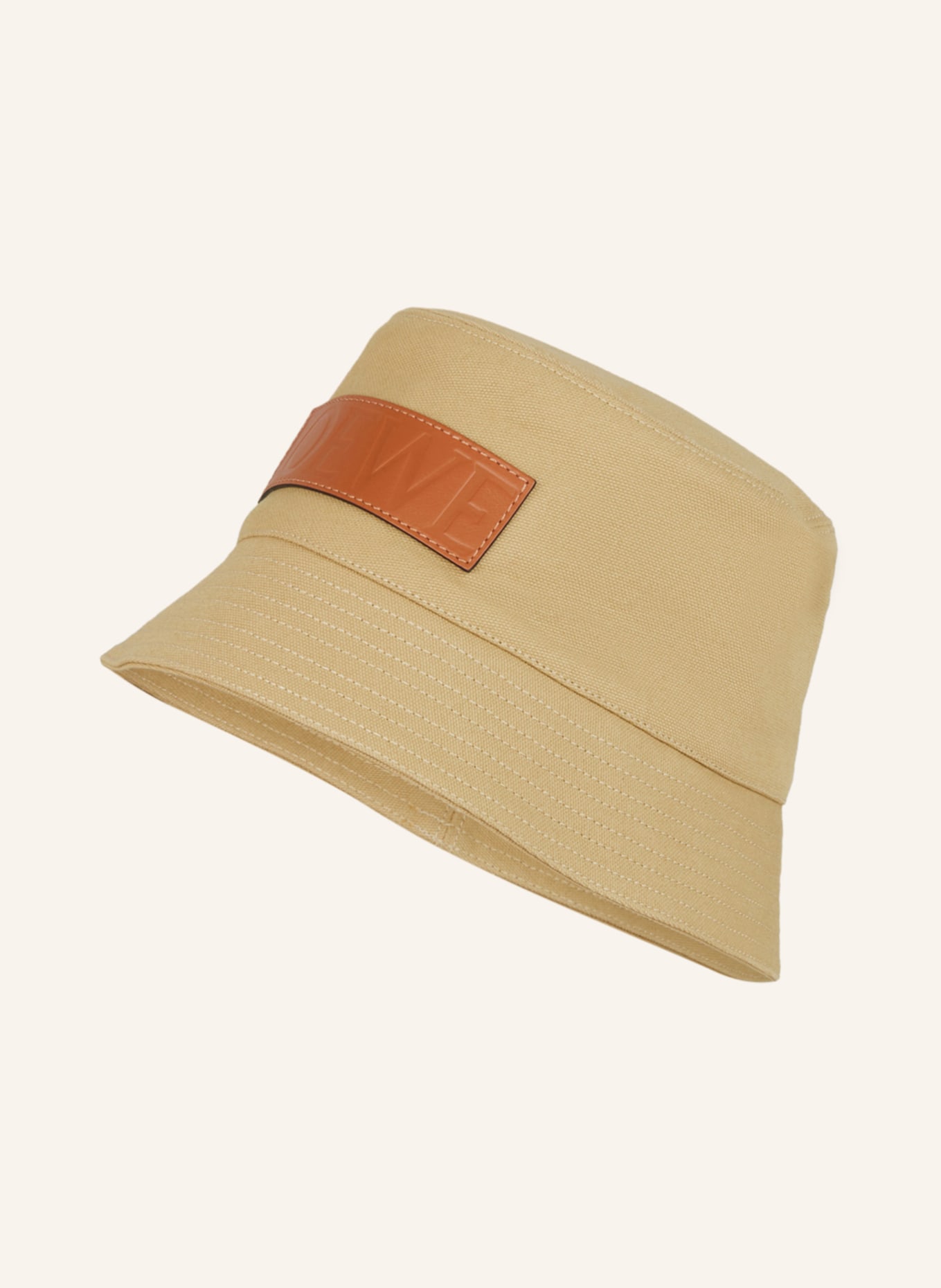 LOEWE Bucket hat, Color: LIGHT BROWN/ BROWN (Image 1)