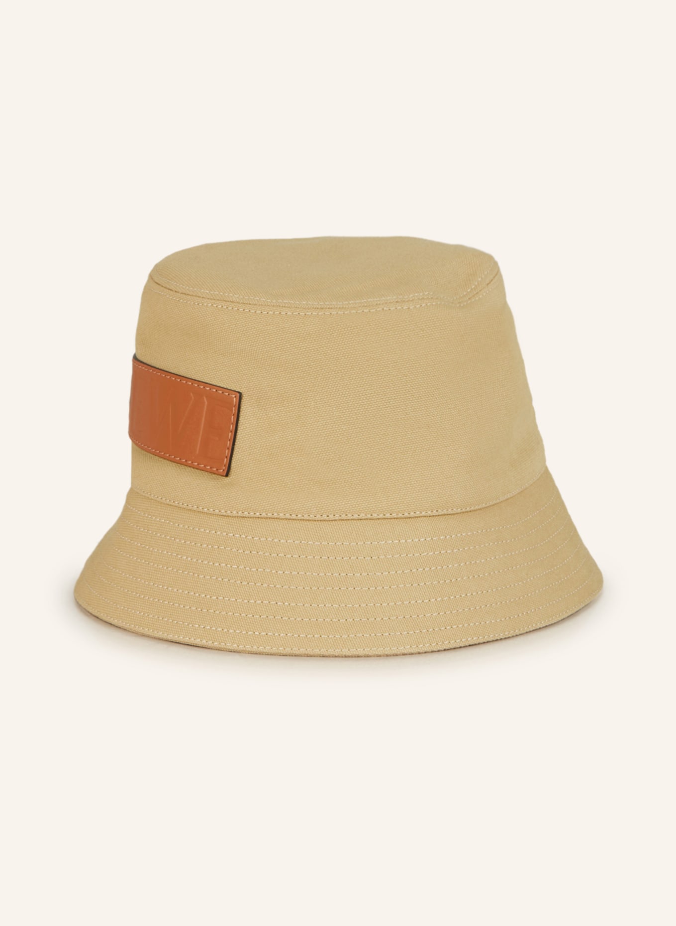 LOEWE Bucket hat, Color: LIGHT BROWN/ BROWN (Image 2)