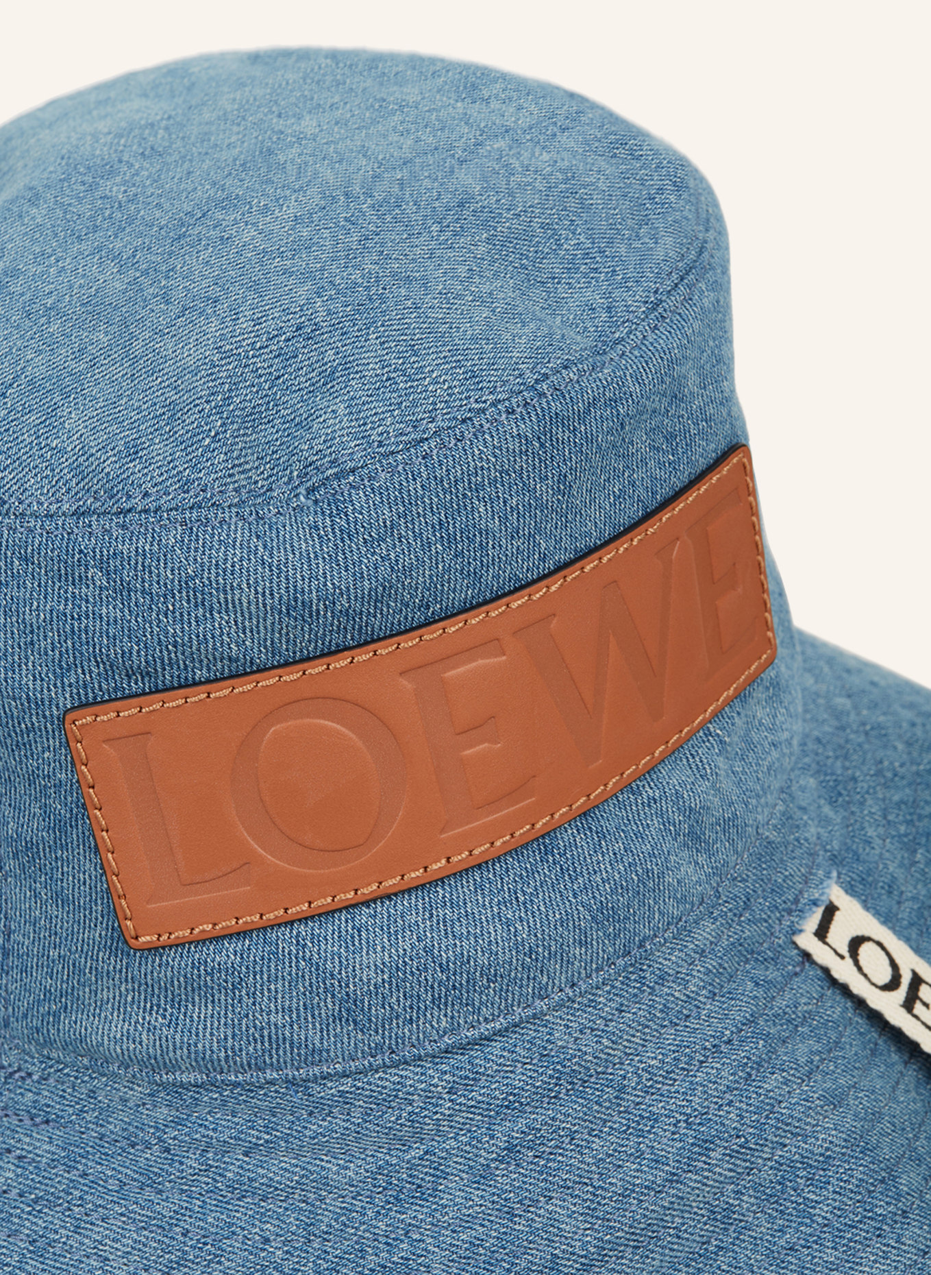 LOEWE Bucket hat, Color: BLUE (Image 3)