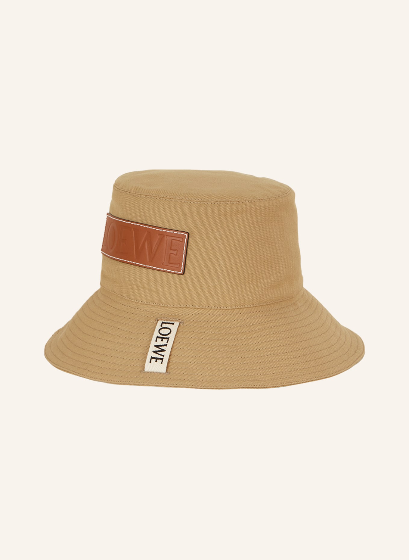LOEWE Klobouk Bucket Hat, Barva: OLIVOVÁ (Obrázek 2)