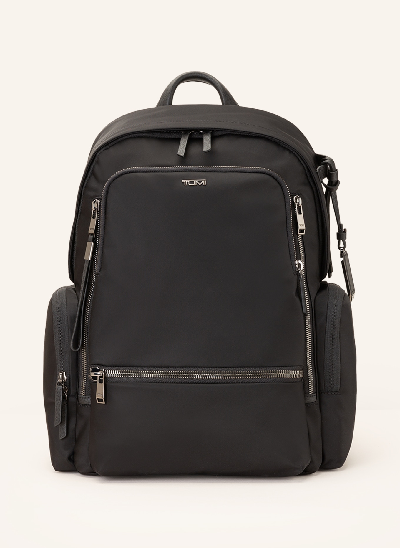 TUMI VOYAGEUR backpack CELINA with laptop compartment, Color: BLACK/ DARK GRAY (Image 1)