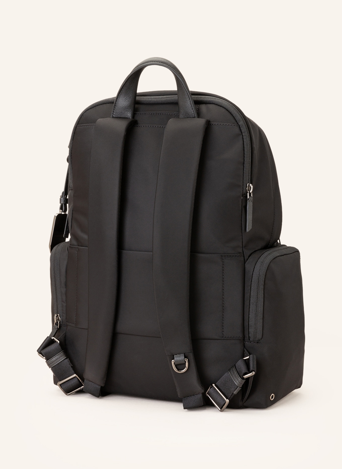 TUMI VOYAGEUR backpack CELINA with laptop compartment, Color: BLACK/ DARK GRAY (Image 2)